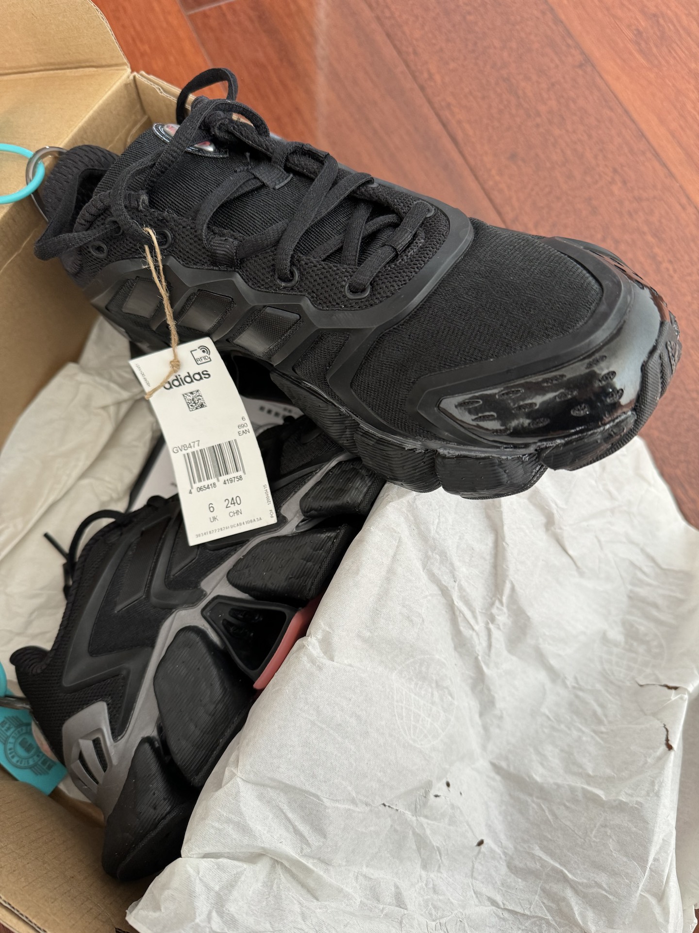 custom review-Adidas Climacool Boost Дышащий Низкий Топ Повседневные Беговые Кроссовки Унисекс Черные