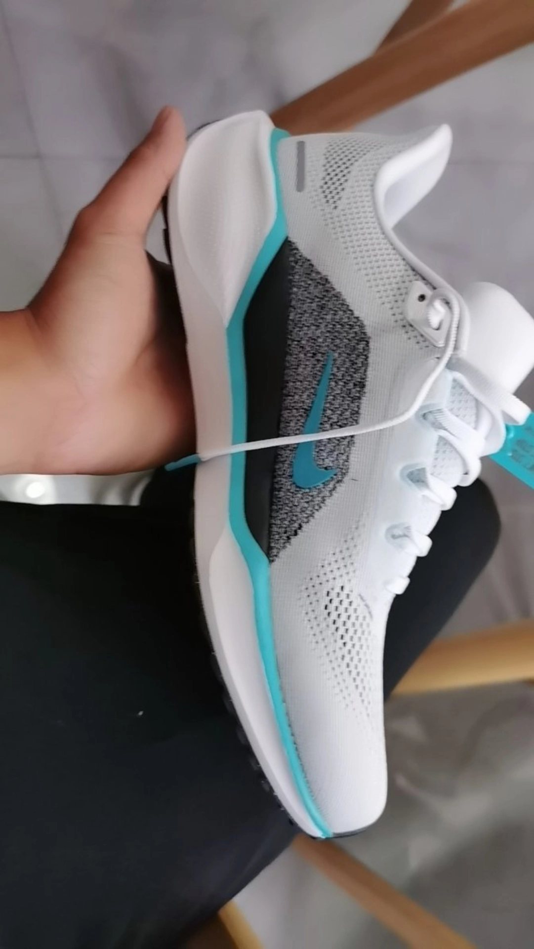 custom review-Nike Pegasus 41 Low Топ Air Cushion Повседневные Тренировочные Беговые Кроссовки Мужские Белый Синий