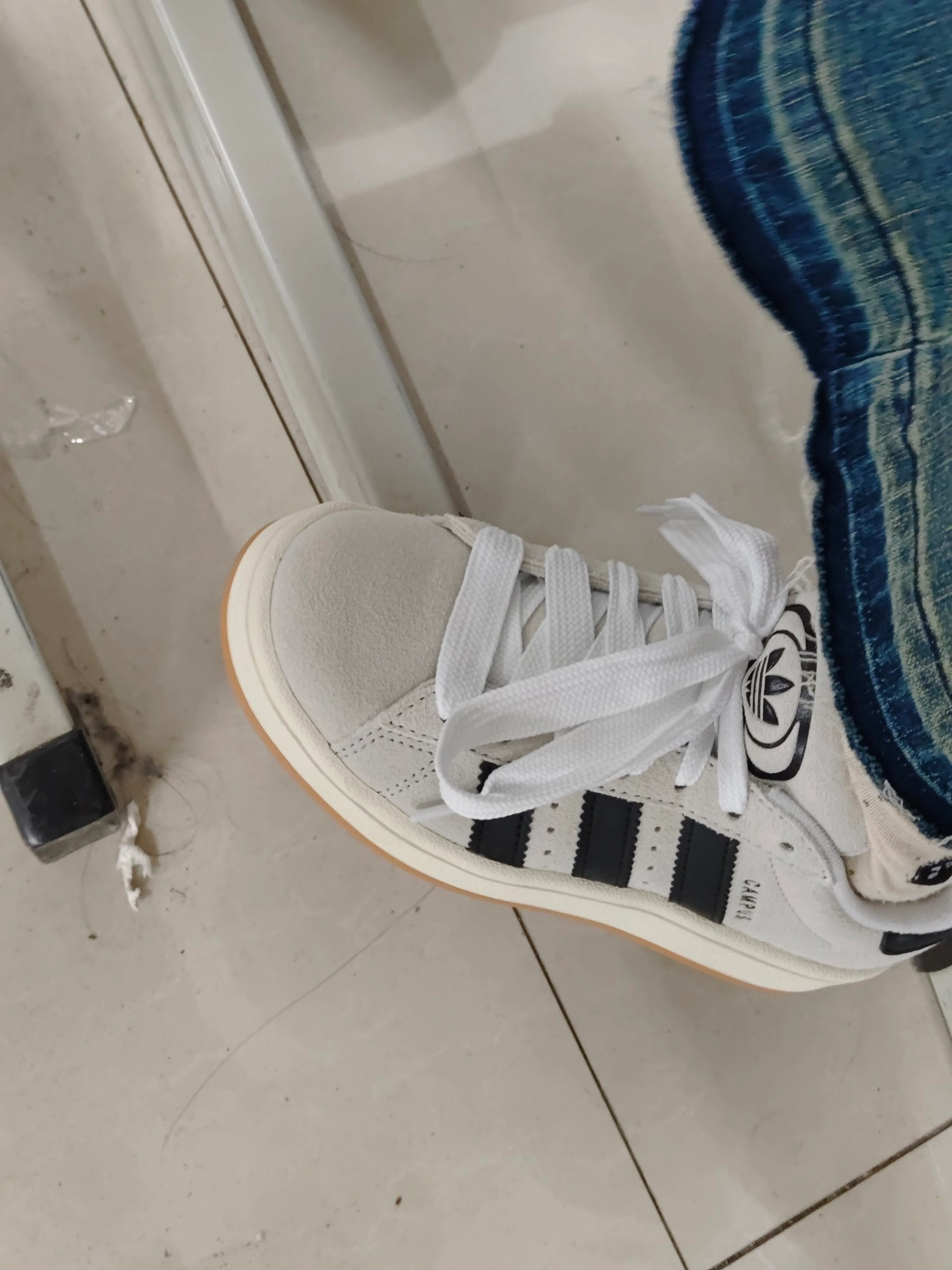 custom review-Adidas Women's Campus 00s 'Crystal White Black' Women's