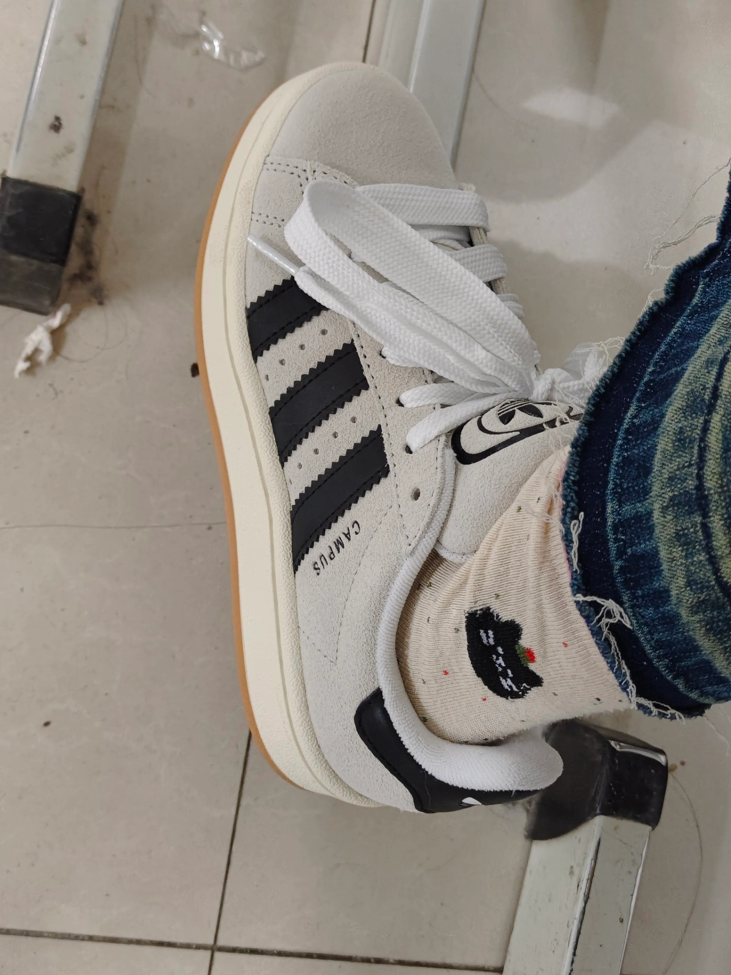 custom review-Adidas Women's Campus 00s 'Crystal White Black' Women's