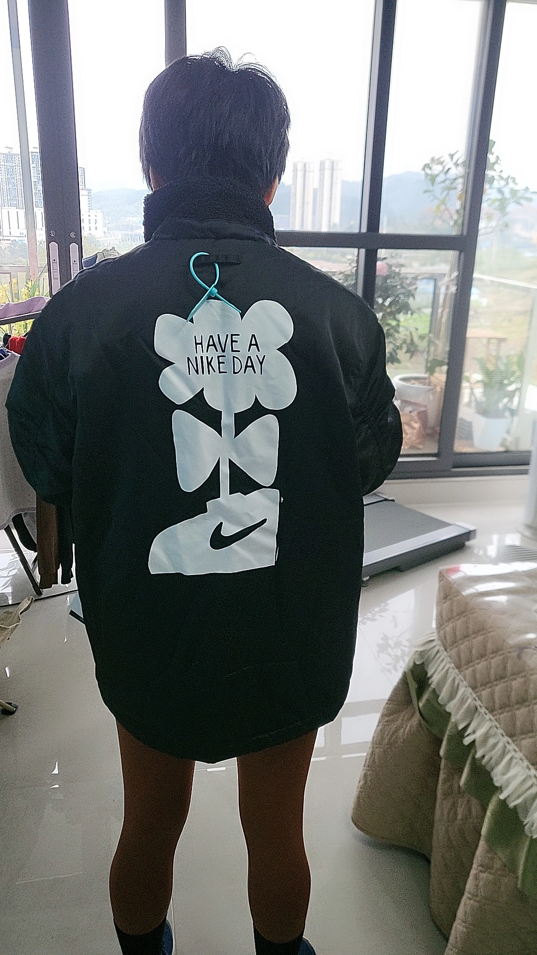 custom review-Nike Мужские черные куртки