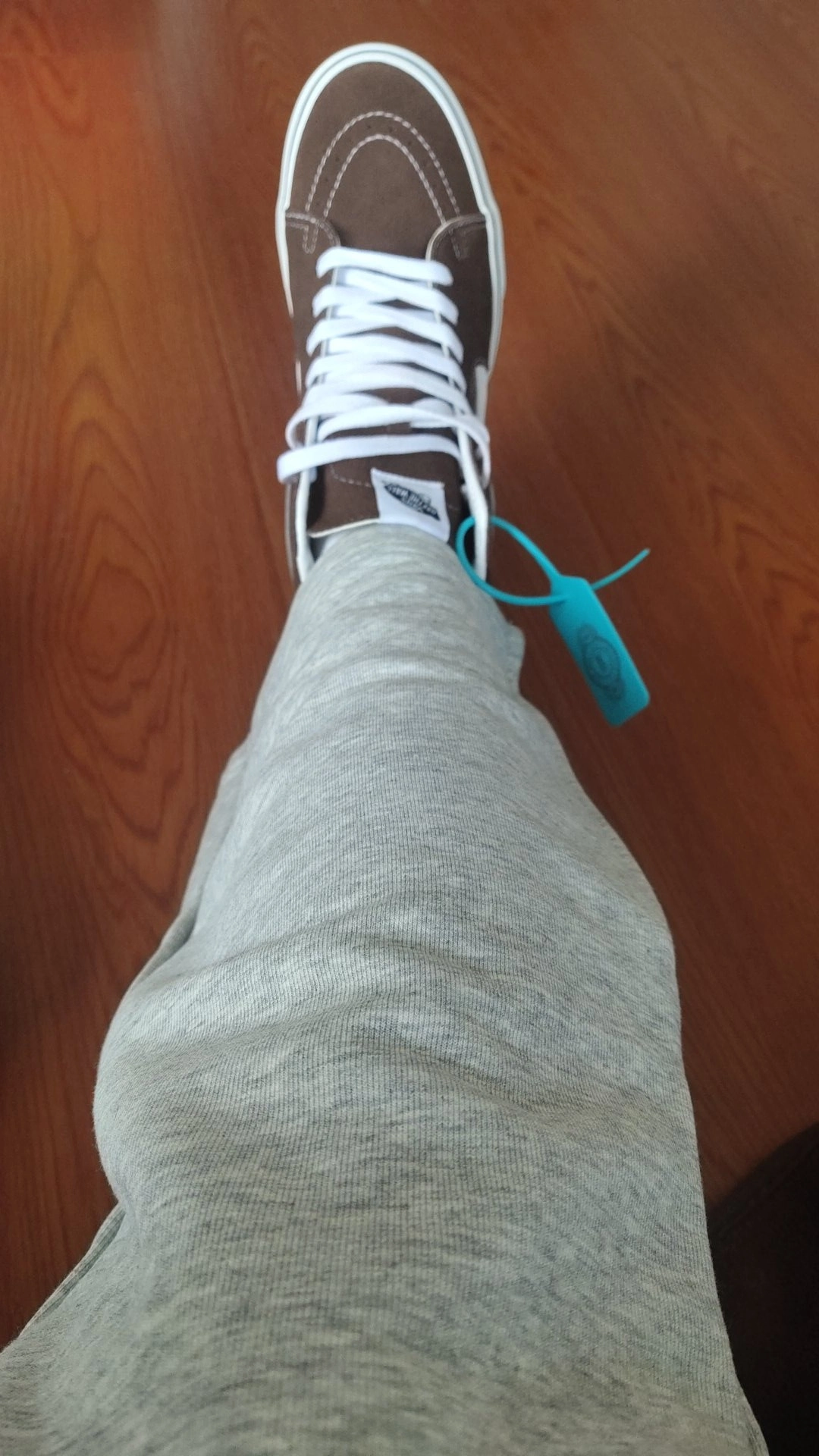 custom review-VANS SK8 High Топ Скейтборд Кроссовки Унисекс Коричневый