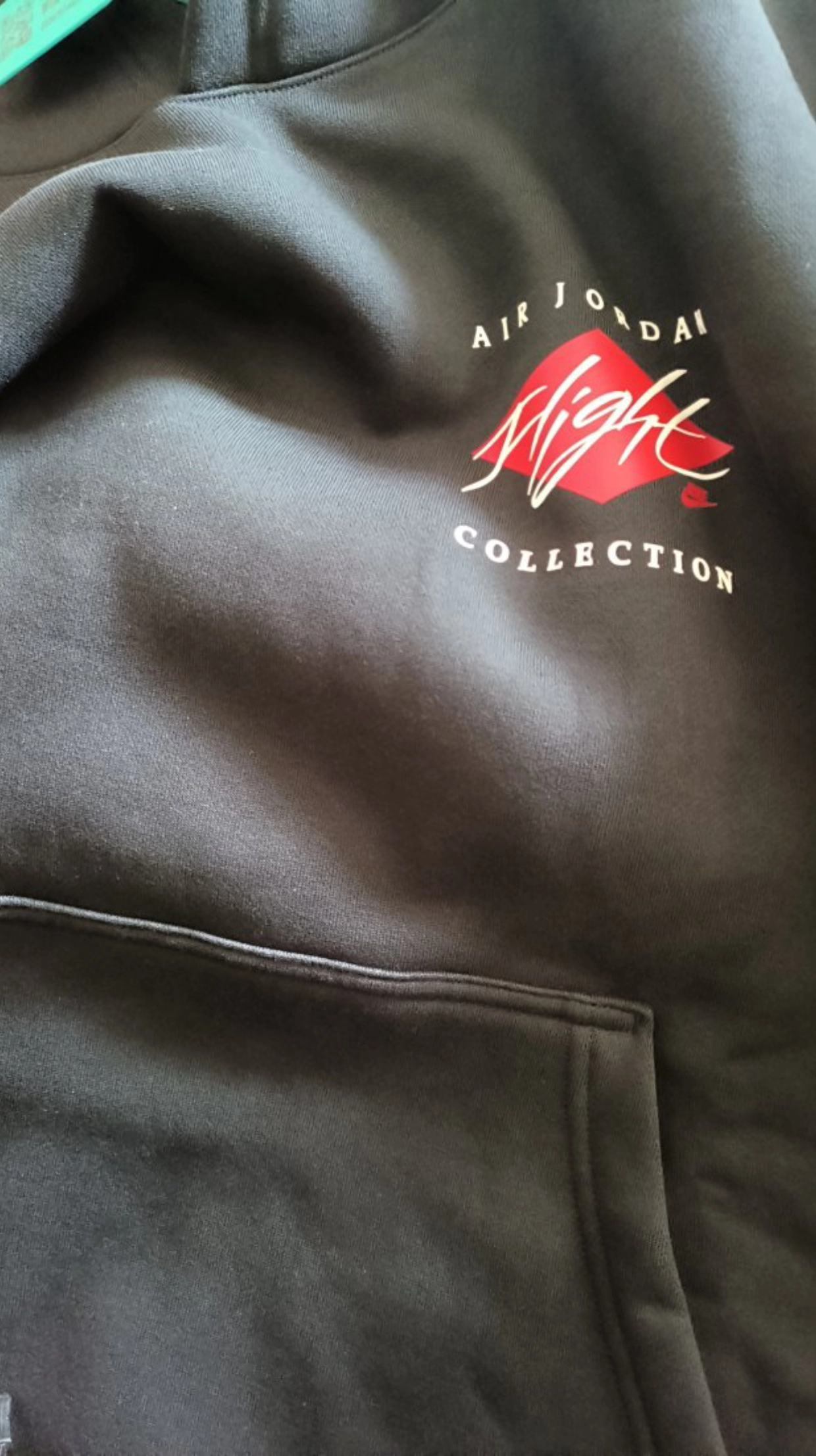 custom review-Jordan Essentials Черный Мужской Свитшот