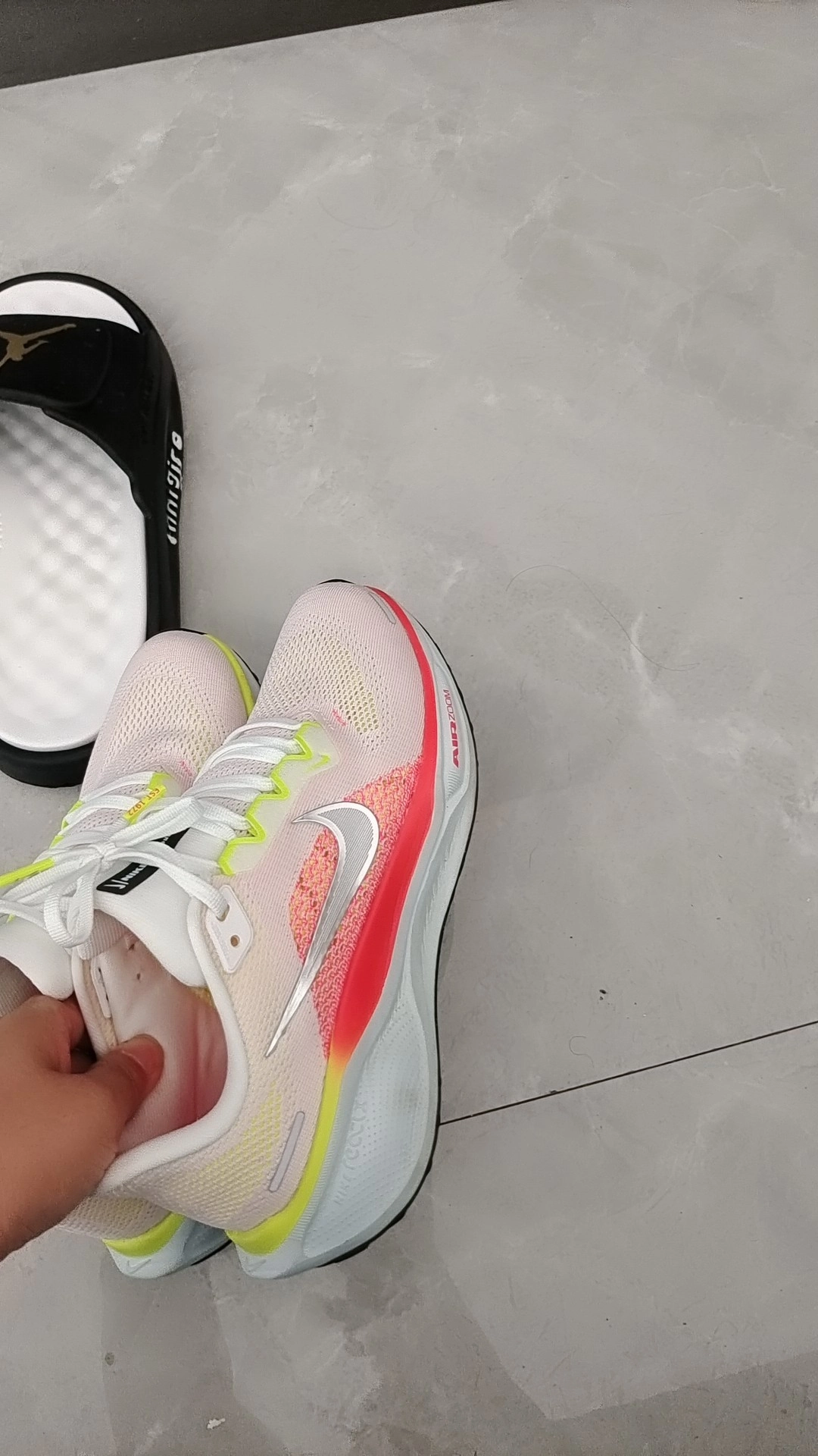 custom review-Nike Pegasus 41 Дышащие Низкие Беговые Кроссовки Женские Бежевые Розовые