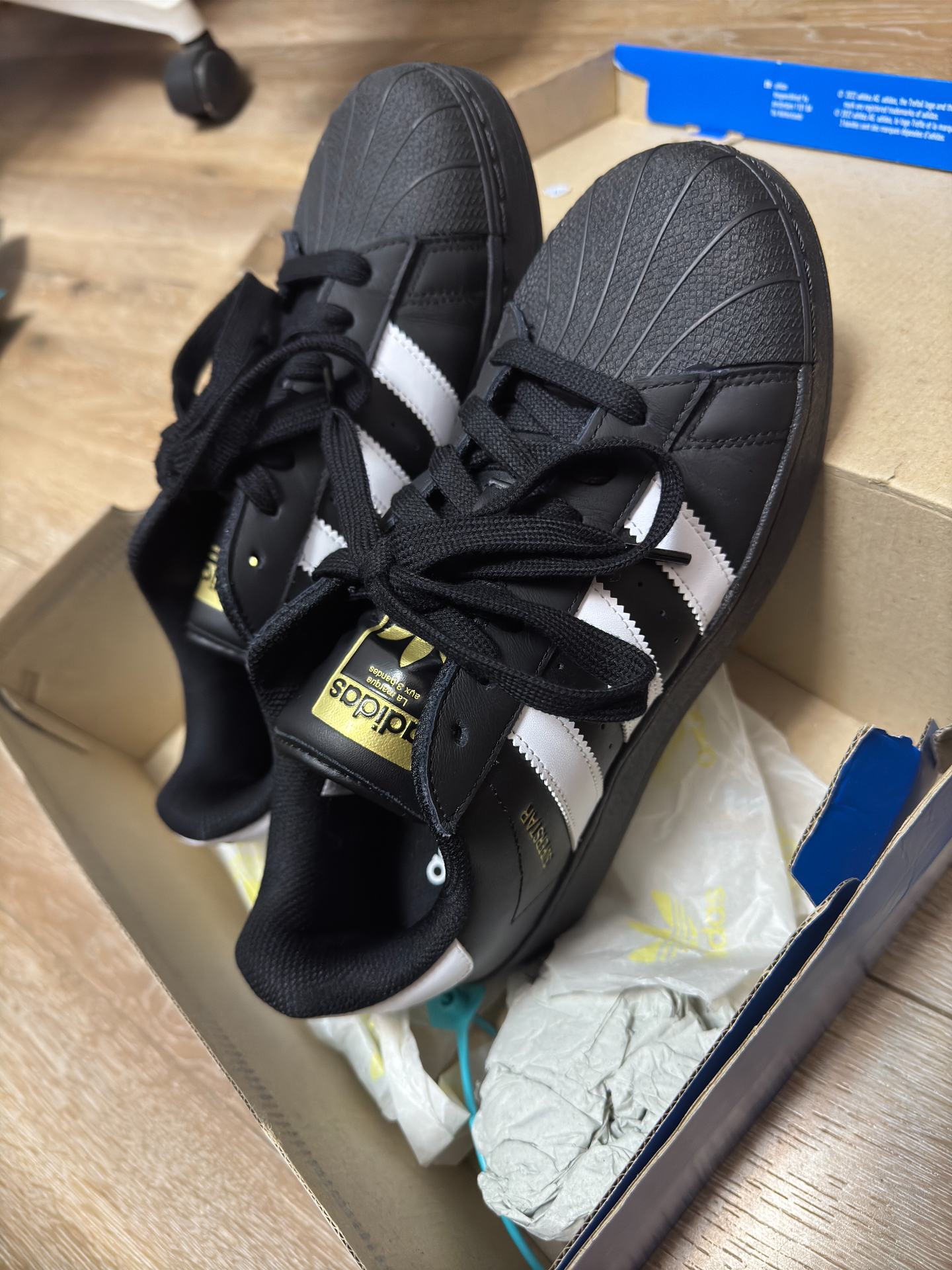 custom review-adidas originals Superstar Black White