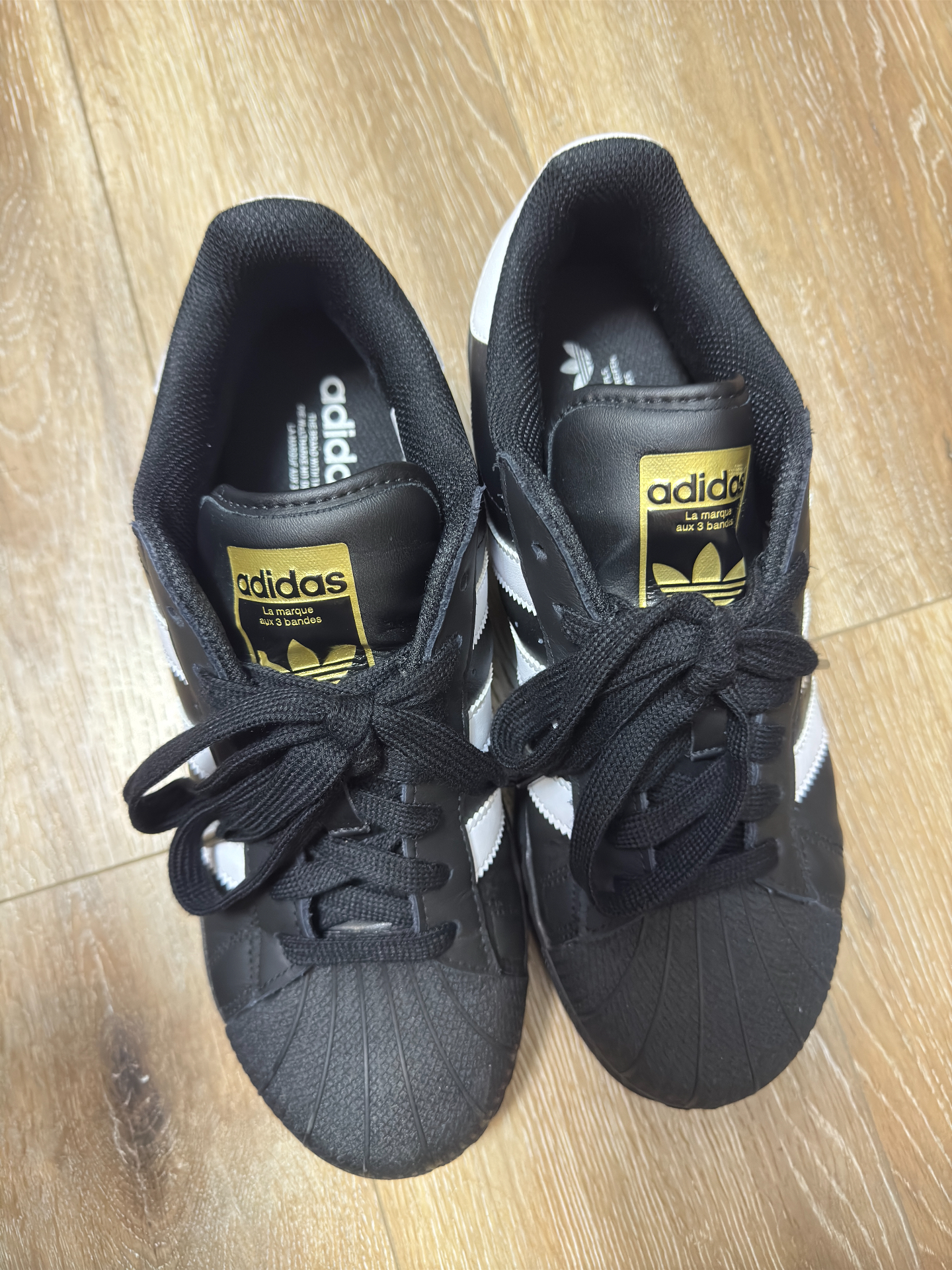 custom review-adidas originals Superstar Black White