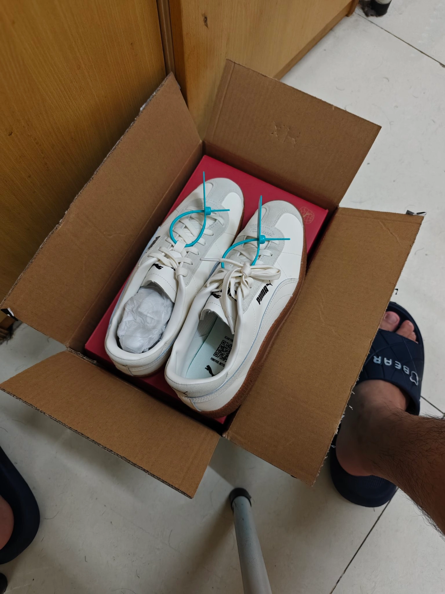 custom review-PUMA Club Аbrasion Resistant Низкие Кроссовки для скейтбординга Унисекс Ecru