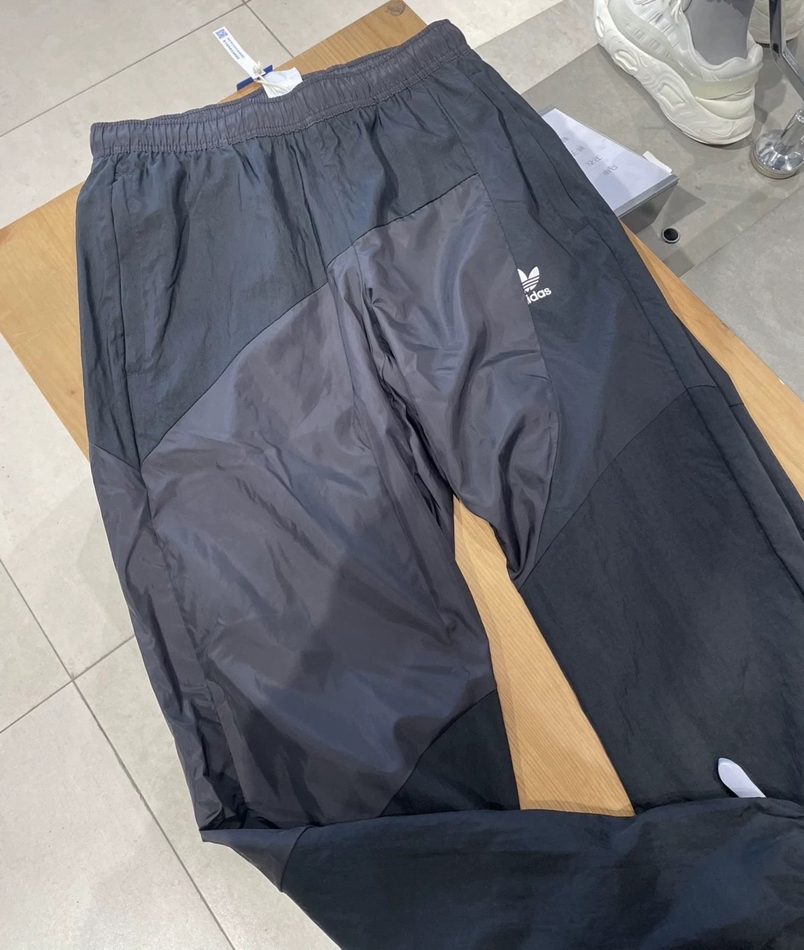 custom review-Adidas Originals Вязаные тренировочные брюки мужские черные