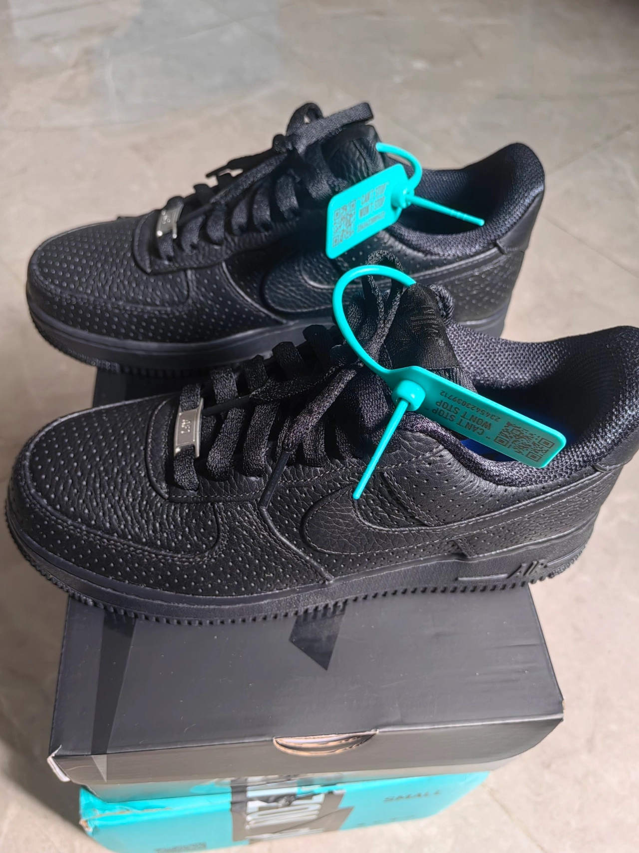 custom review-Nike Air FORCE 1 Low Топ Скейтборд Кроссовки Унисекс Черный