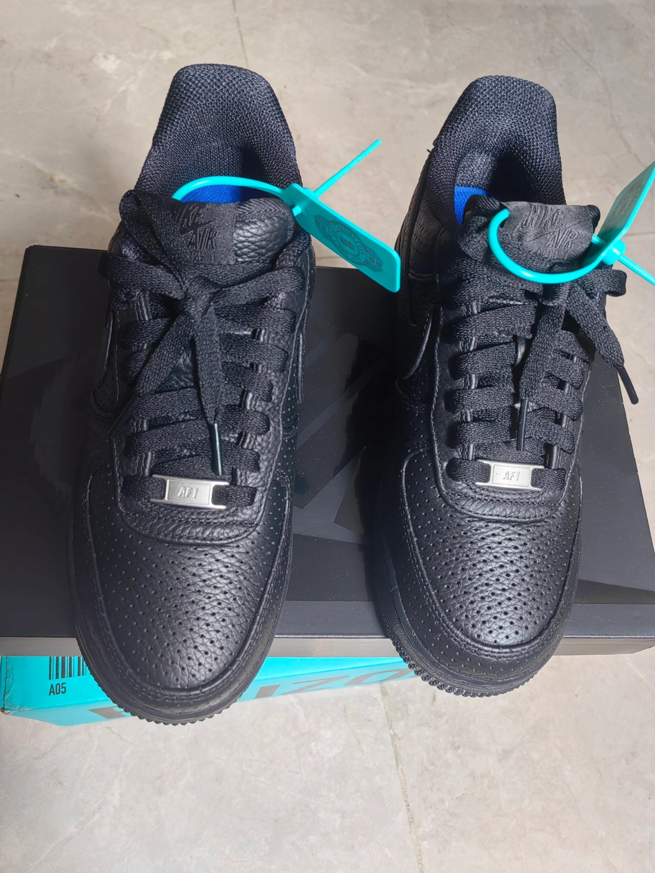 custom review-Nike Air FORCE 1 Low Топ Скейтборд Кроссовки Унисекс Черный