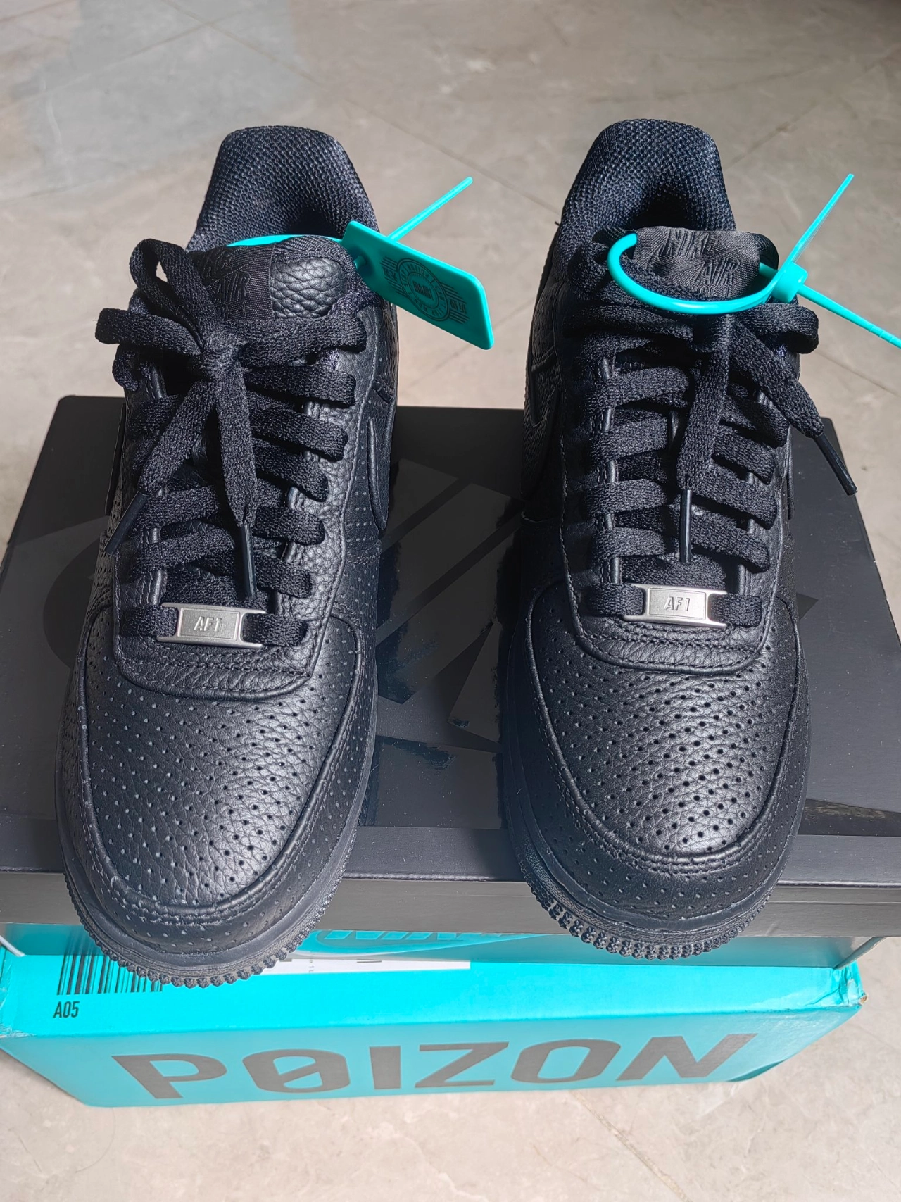 custom review-Nike Air FORCE 1 Low Топ Скейтборд Кроссовки Унисекс Черный