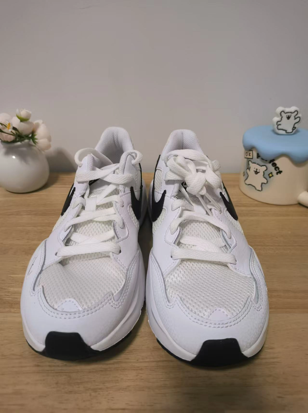nike air max fusion 白色跑鞋
