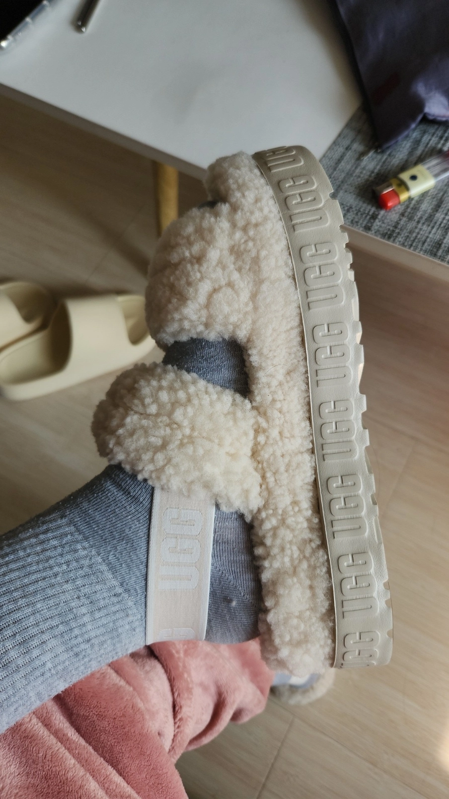 custom review-UGG Oh Fluffita Искусственная замша