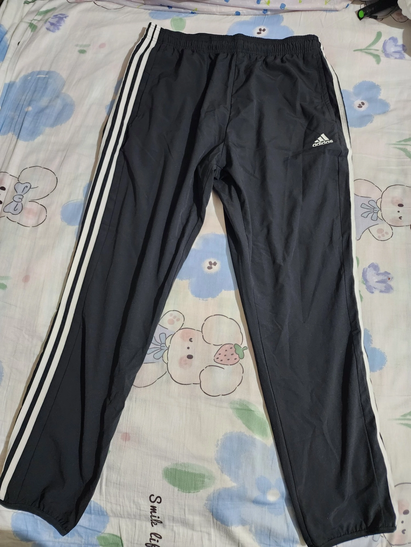 阿迪达斯经典三条纹速干长裤gn0818 gn0833