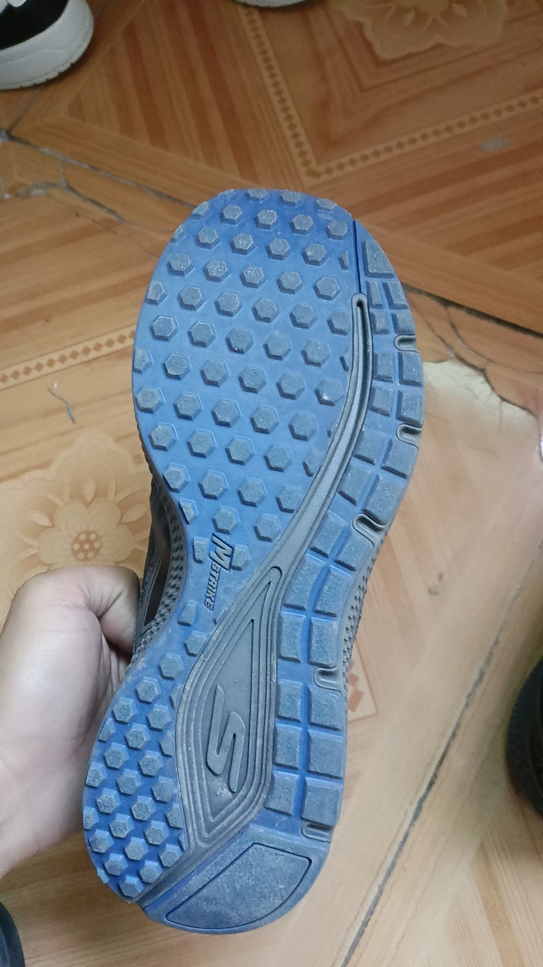 custom review-Skechers Go Run Consistent Low Топ Беговые кроссовки Мужской Серый Синий
