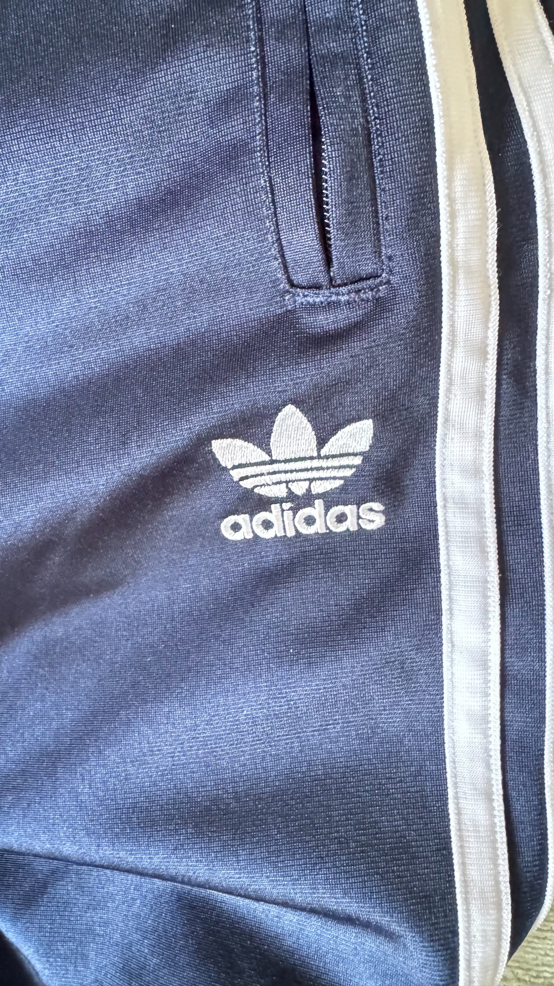 custom review-Adidas Originals Вязаные тренировочные штаны мужские темно-синие