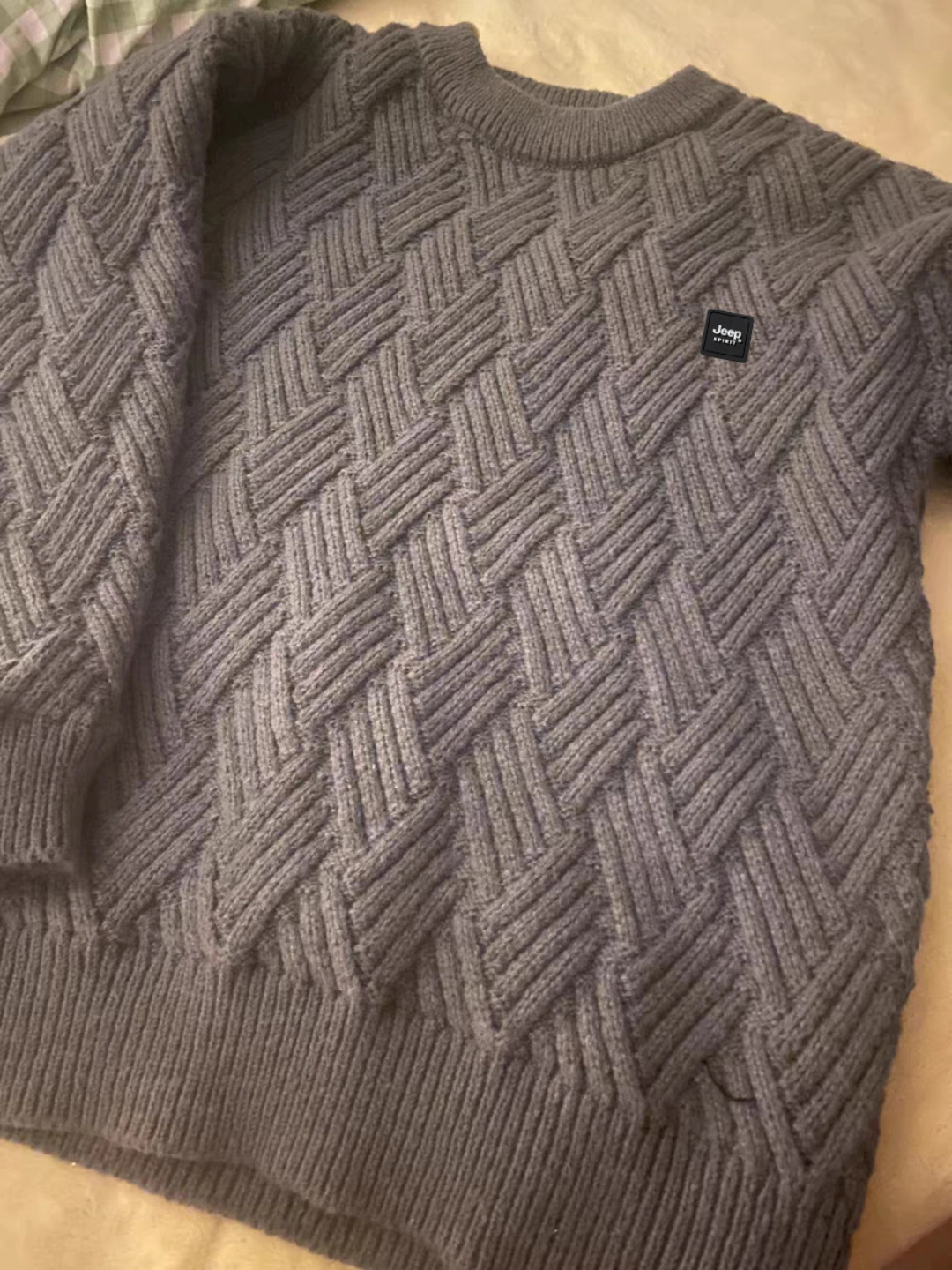 这件毛衣真的很有质感