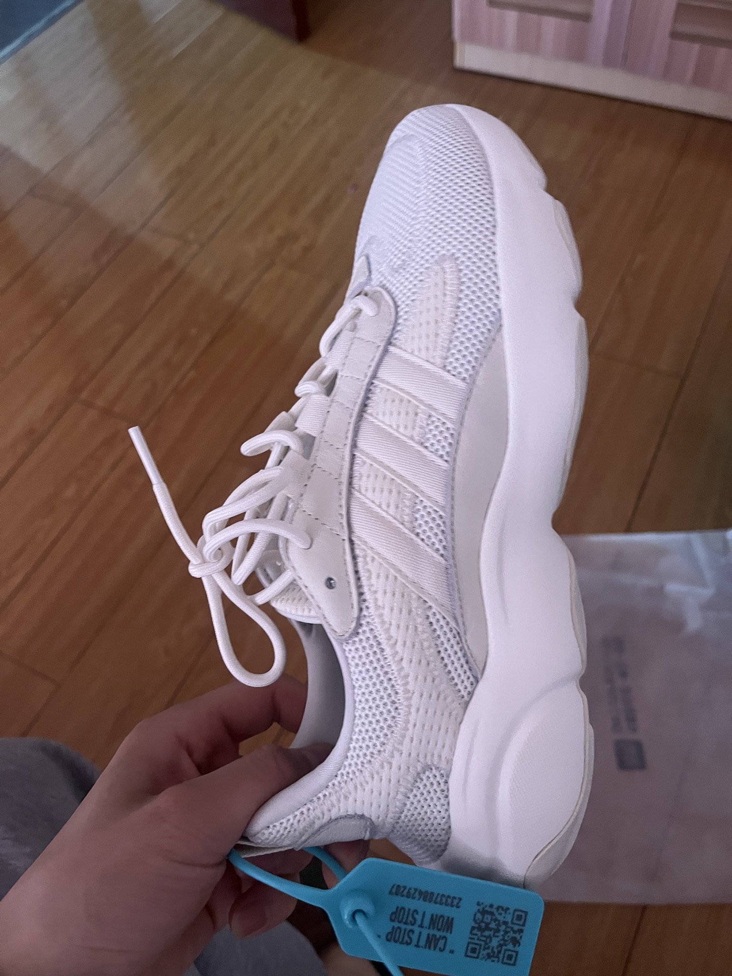 custom review-Adidas Originals Haiwee Low Топ Повседневная обувь Унисекс Нефритовый Белый