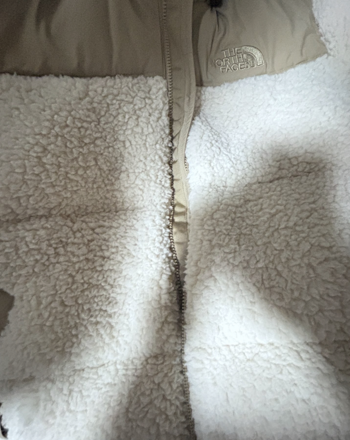 custom review-THE NORTH FACE Nuptse Пуховик Мужской Экрю