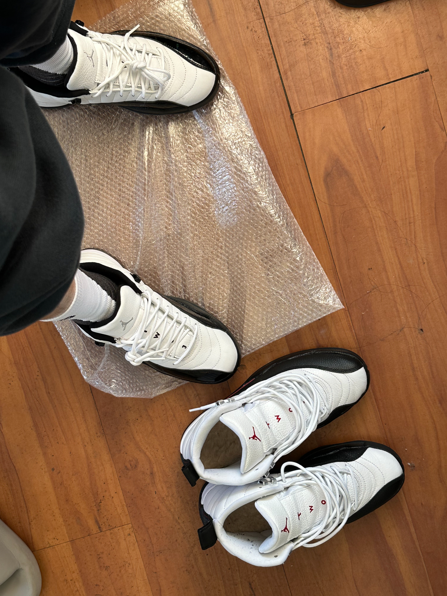 custom review-Air Jordan 12 'Red Taxi'