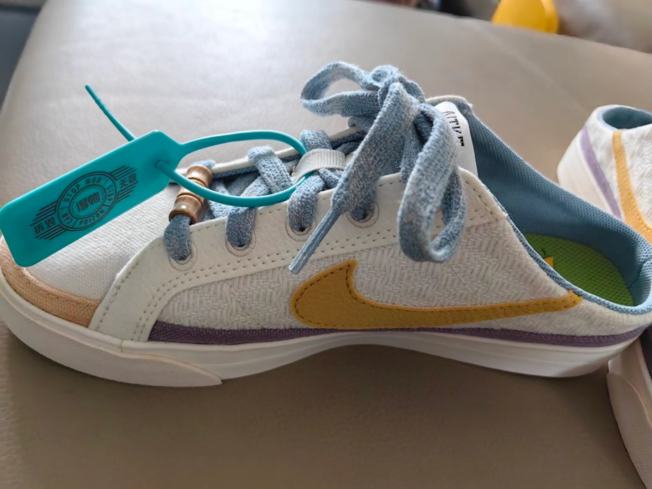 custom review-Nike Court Legacy Mule Slip Resistant Abrasion Resistant Lightweight Breathable Скейтбординг Кроссовки Low Top Женские