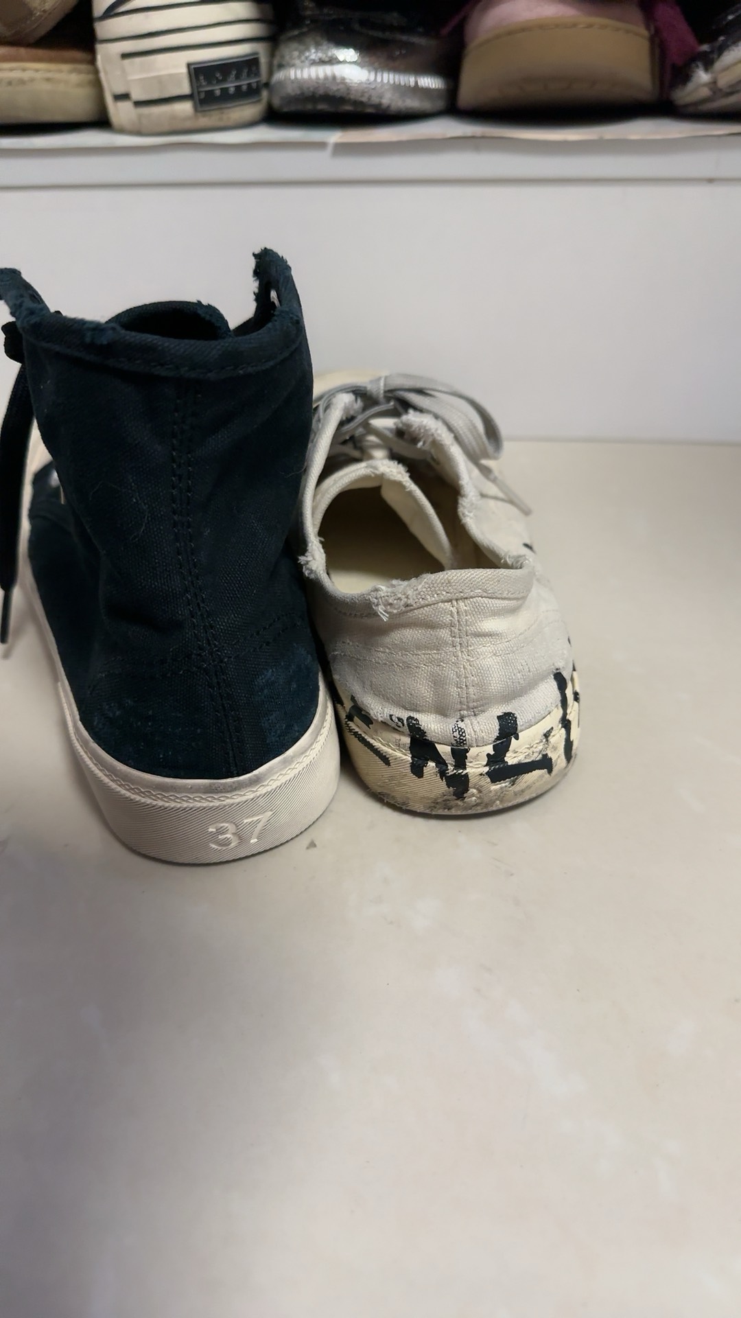 custom review-Balenciaga Париж Стильные Скейтбординги Женские Черные Потертые