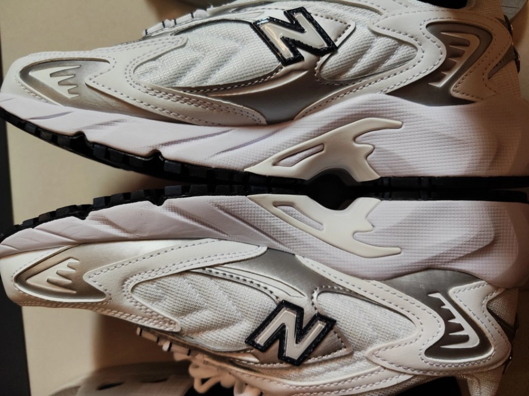 custom review-New Balance NB 725 Low Топ Повседневные Беговые Кроссовки Унисекс Серебристо-Белые