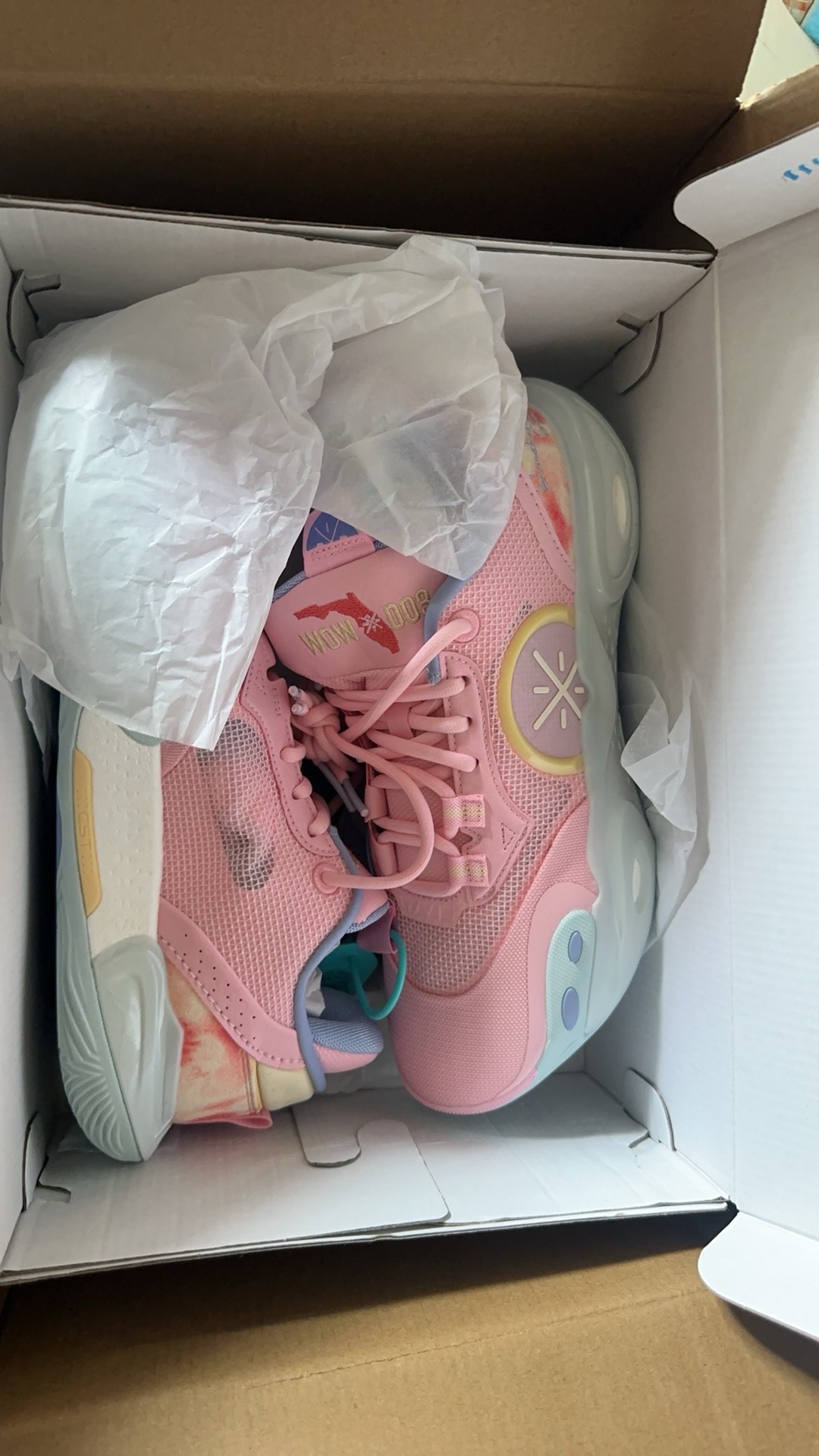 custom review-LiNing All City 12 Противоскользящие Устойчивые к износу Поддержка Легкие Отскок Баскетбольные кроссовки Мужские Розовые