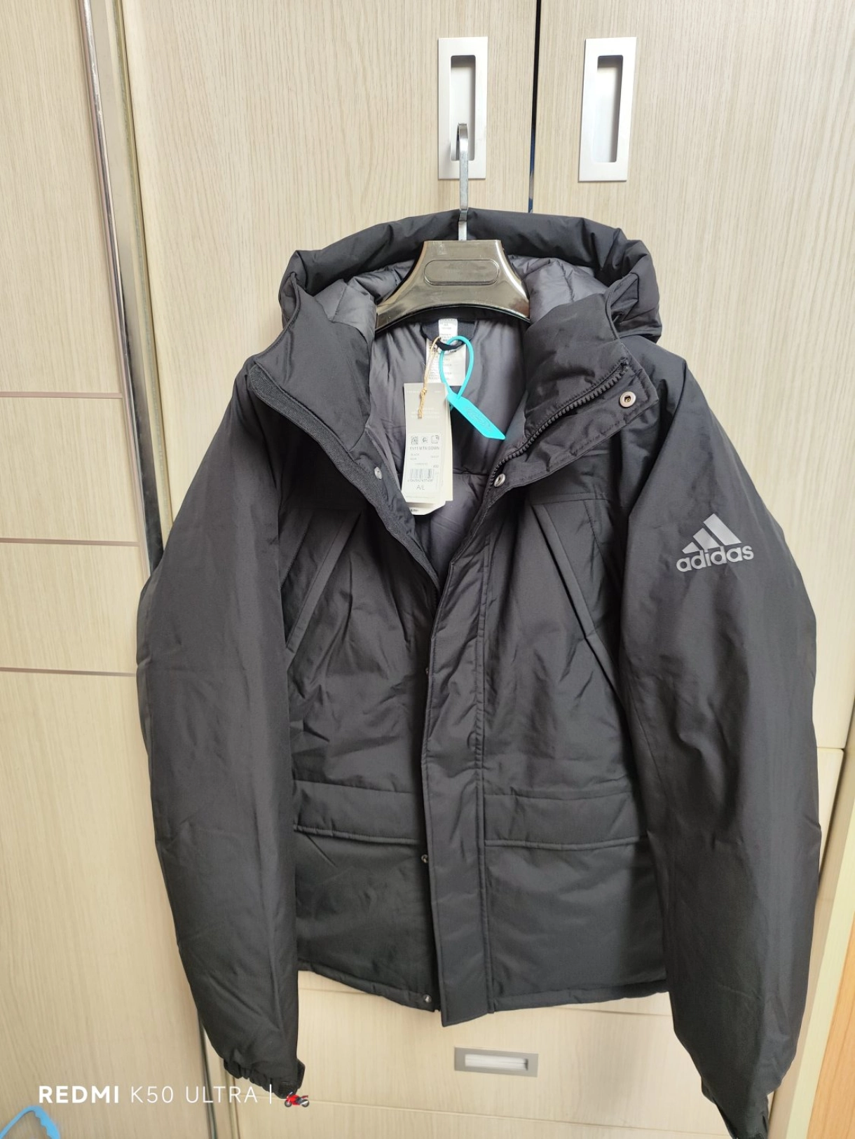 custom review-Adidas Пуховик Зимний Мужской Черный