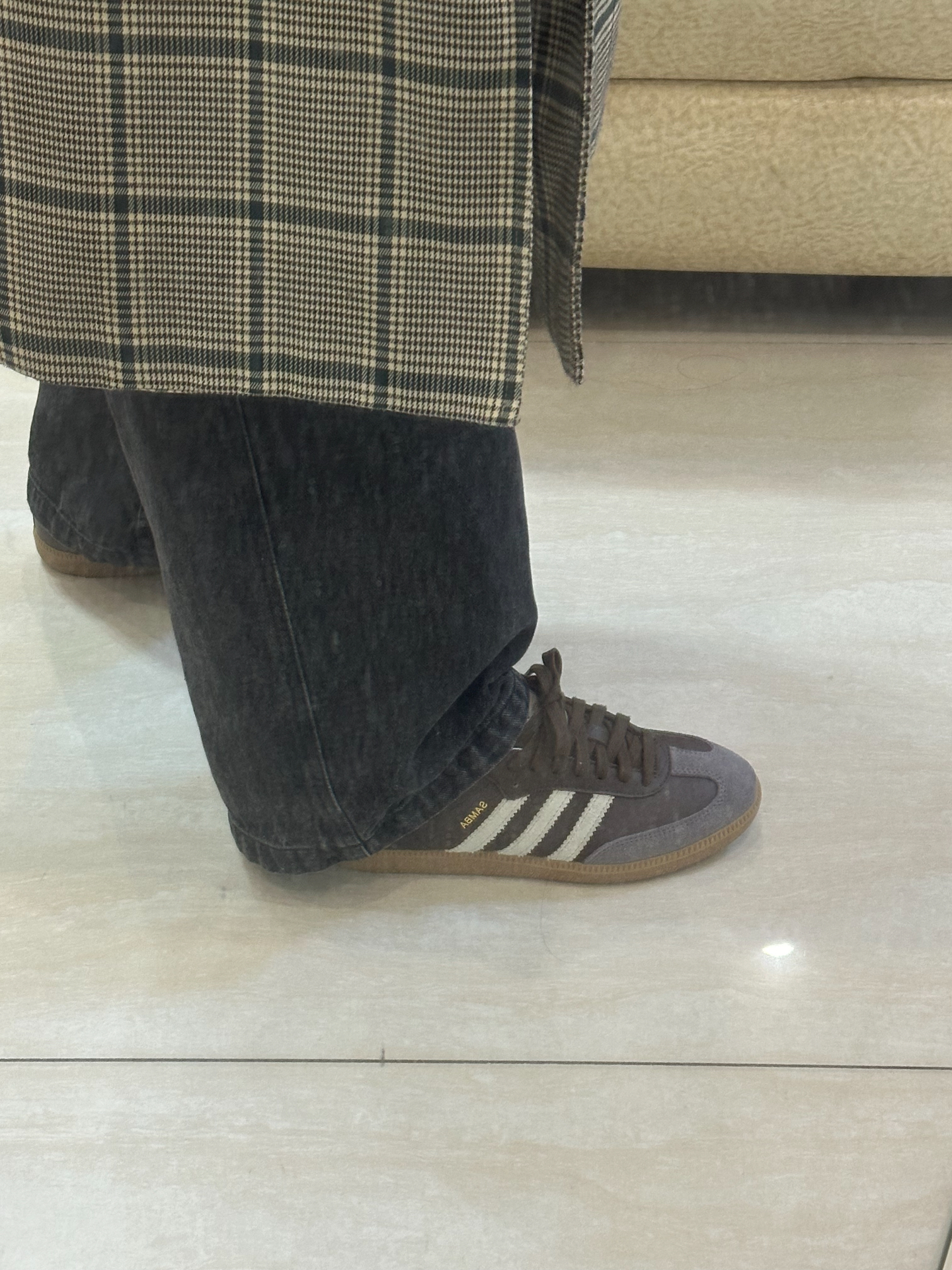 custom review-Adidas Originals SAMBA OG Устойчивые к истиранию низкие скейтборд-кроссовки унисекс коричневые