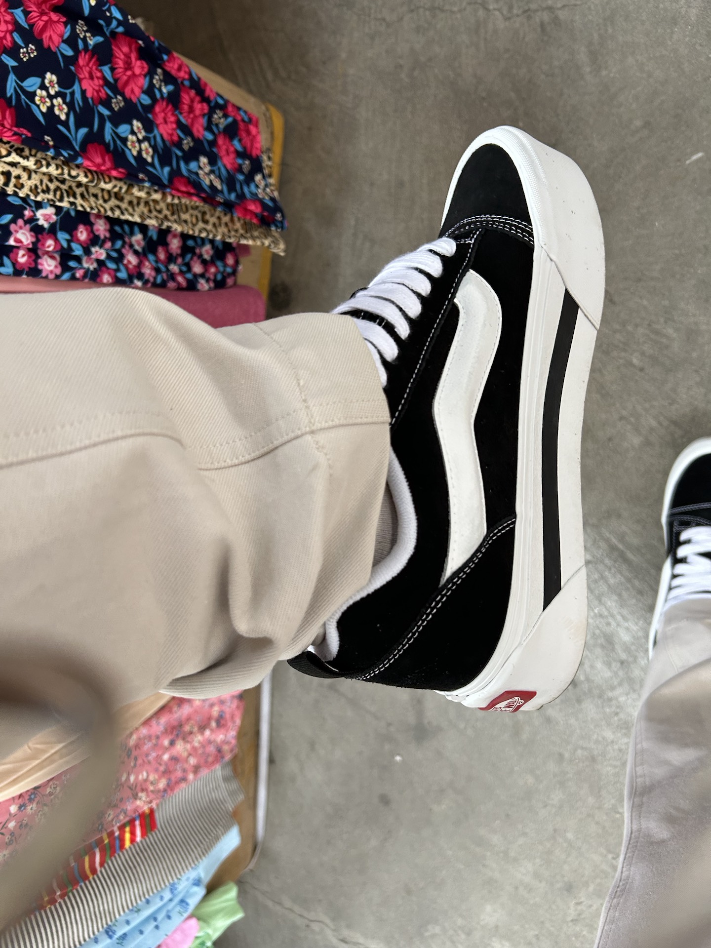 custom review-Vans Knu Stack Low Топ Скейтборд Кроссовки Унисекс Черный