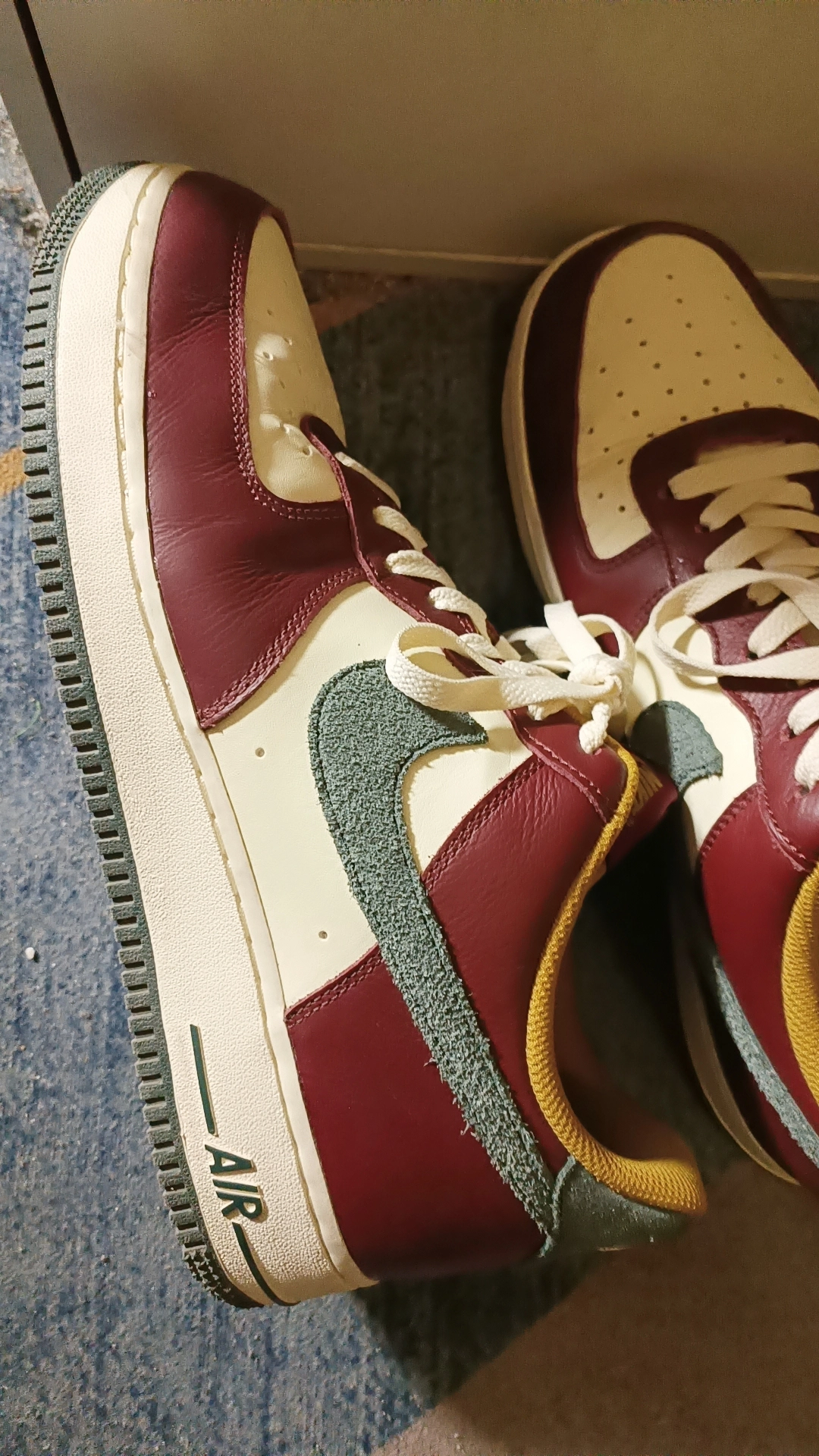 custom review-Nike Air FORCE 1 Low Топ Скейтборд Кроссовки Мужские Белый Умбра