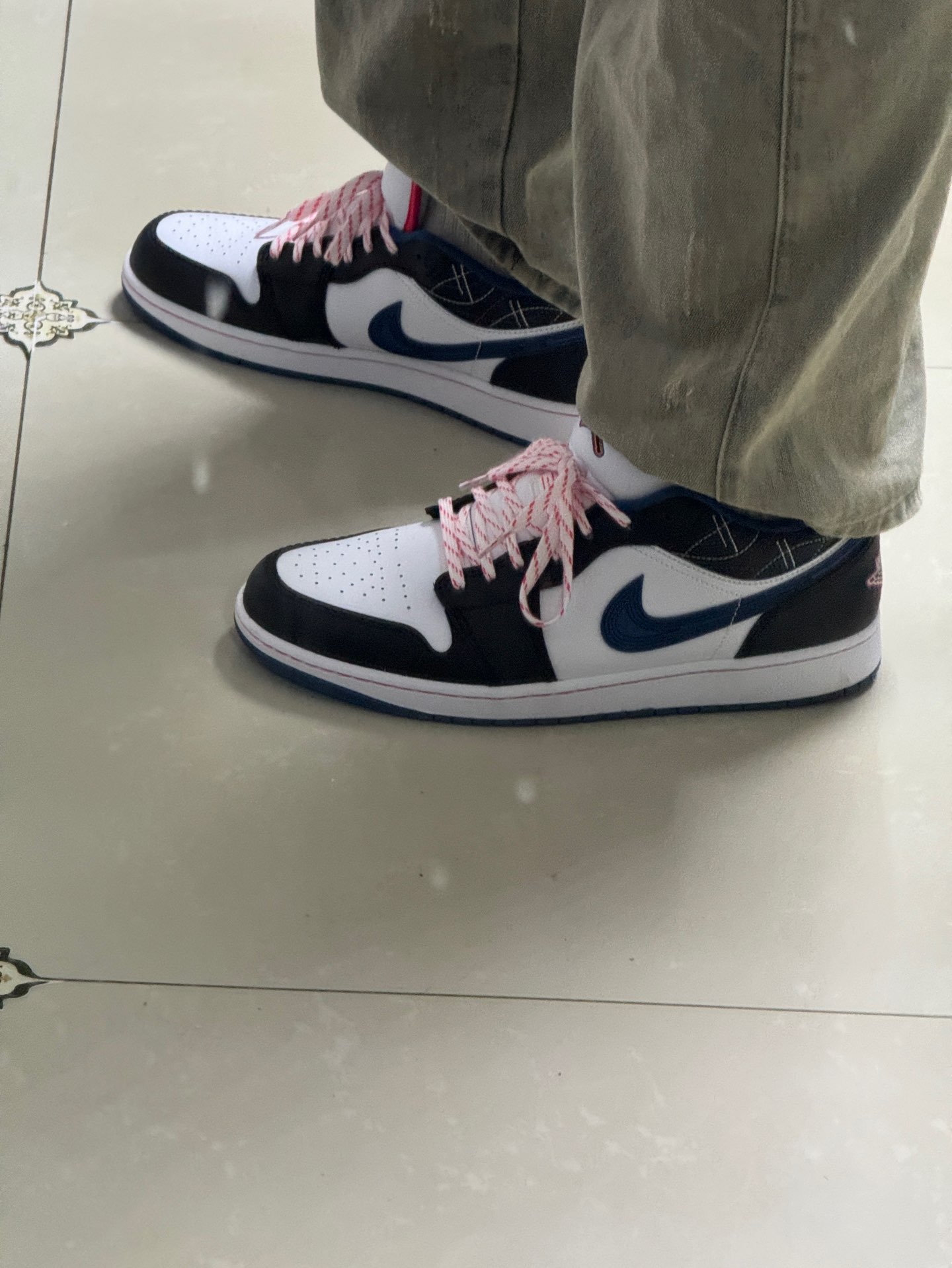 custom review-Air Jordan 1 Low SE "Industrial Blue Sashiko"