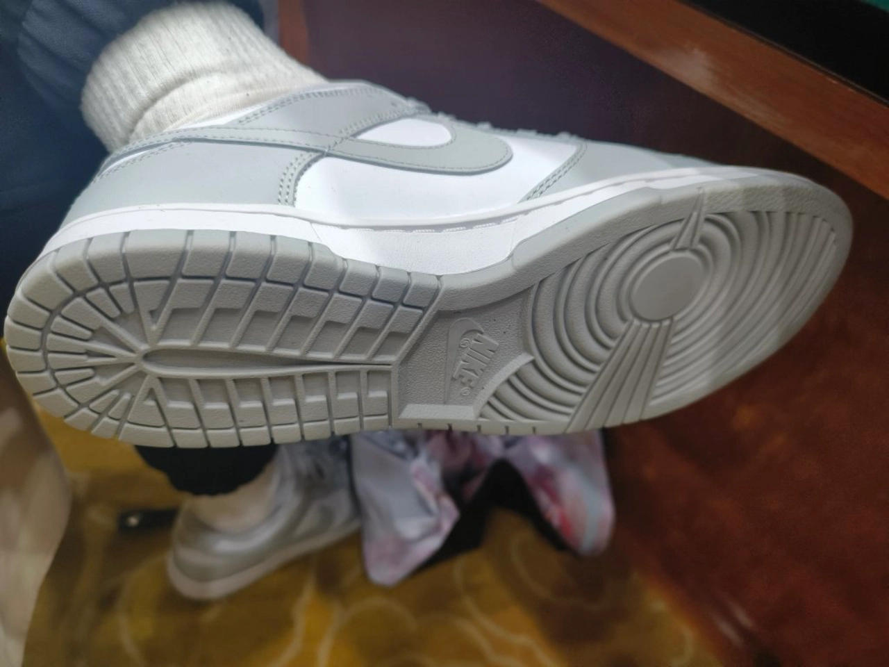 custom review-Nike Dunk Low Grey Fog Men's
