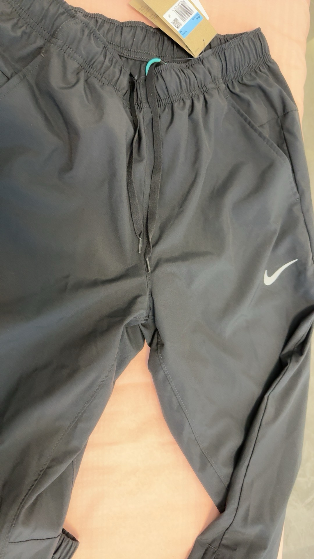 custom review-Nike Dri Fit Вязаные Тренировочные Штаны Мужские Черные