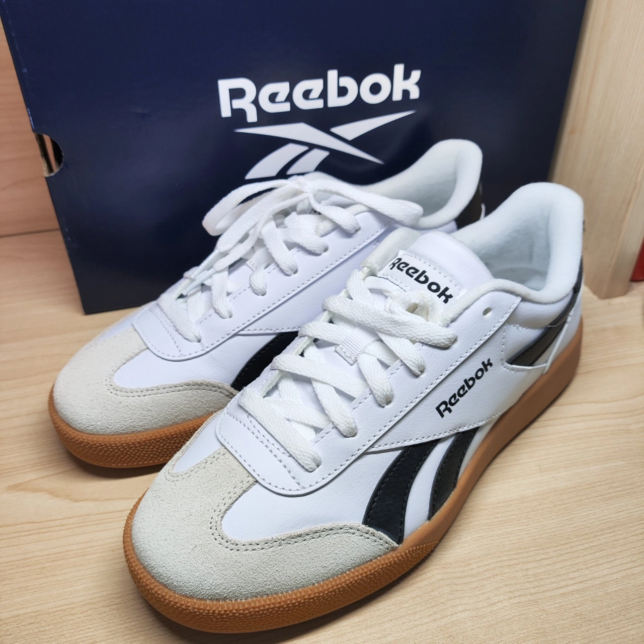custom review-REEBOK Smash Edge S Устойчивые к истиранию низкие кроссовки для скейтбординга унисекс белые черные серые