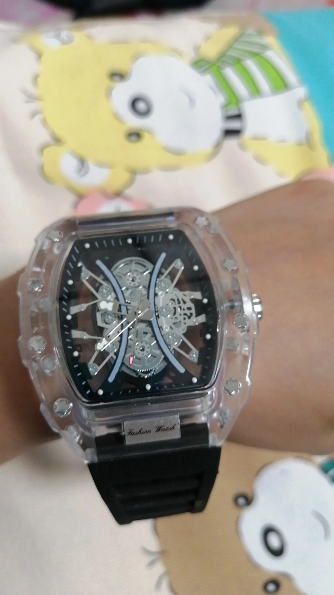 custom review-MEXVEL Роскошь Молодая Мода Спортивные Наручные часы Кварцевый механизм Силиконовый ремешок Часы Унисекс