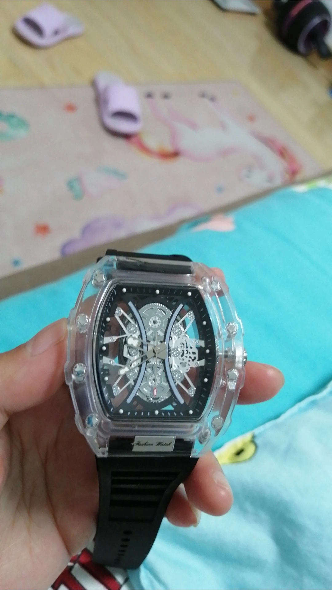 custom review-MEXVEL Роскошь Молодая Мода Спортивные Наручные часы Кварцевый механизм Силиконовый ремешок Часы Унисекс