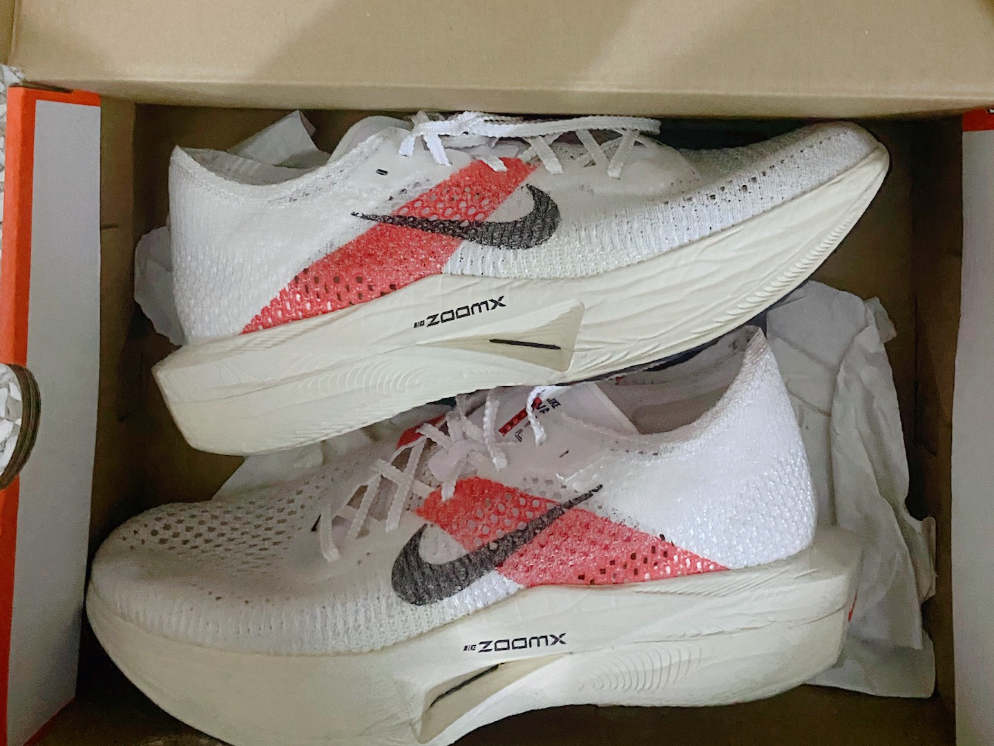 custom review-Nike ZoomX Vaporfly Next% 3 Беговые кроссовки Низкий Топ Унисекс