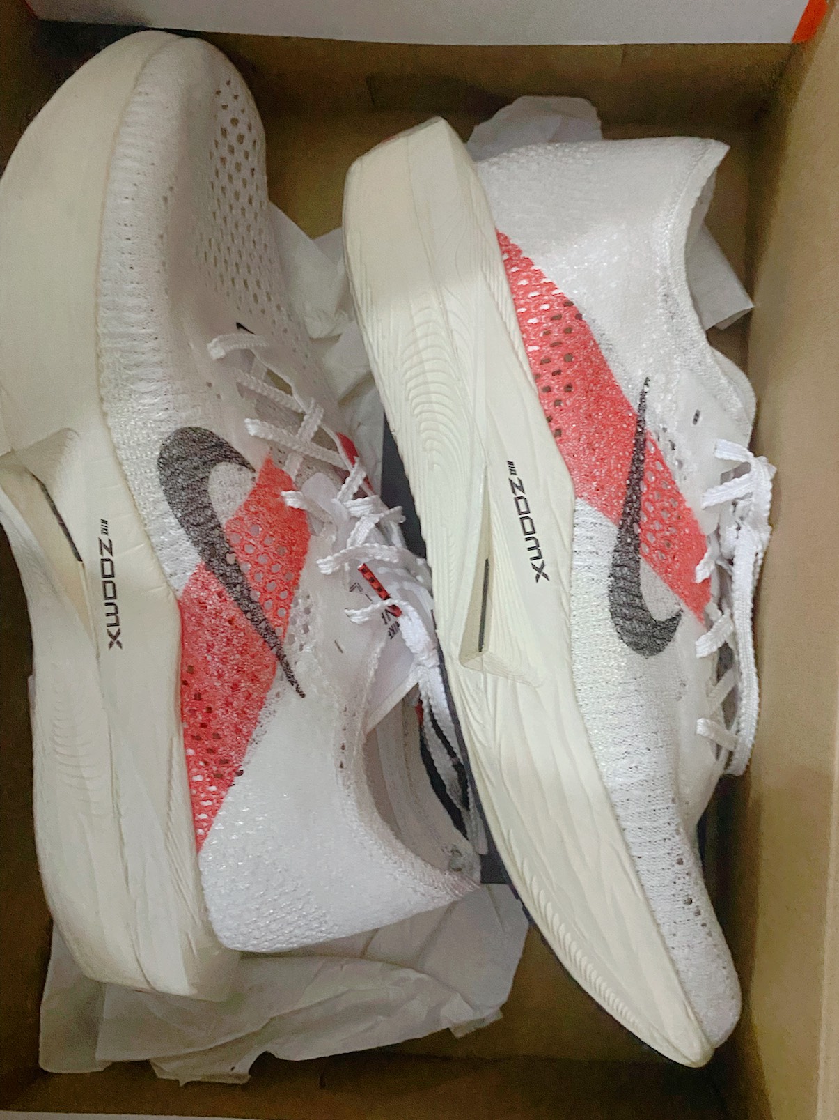 custom review-Nike ZoomX Vaporfly Next% 3 Беговые кроссовки Низкий Топ Унисекс