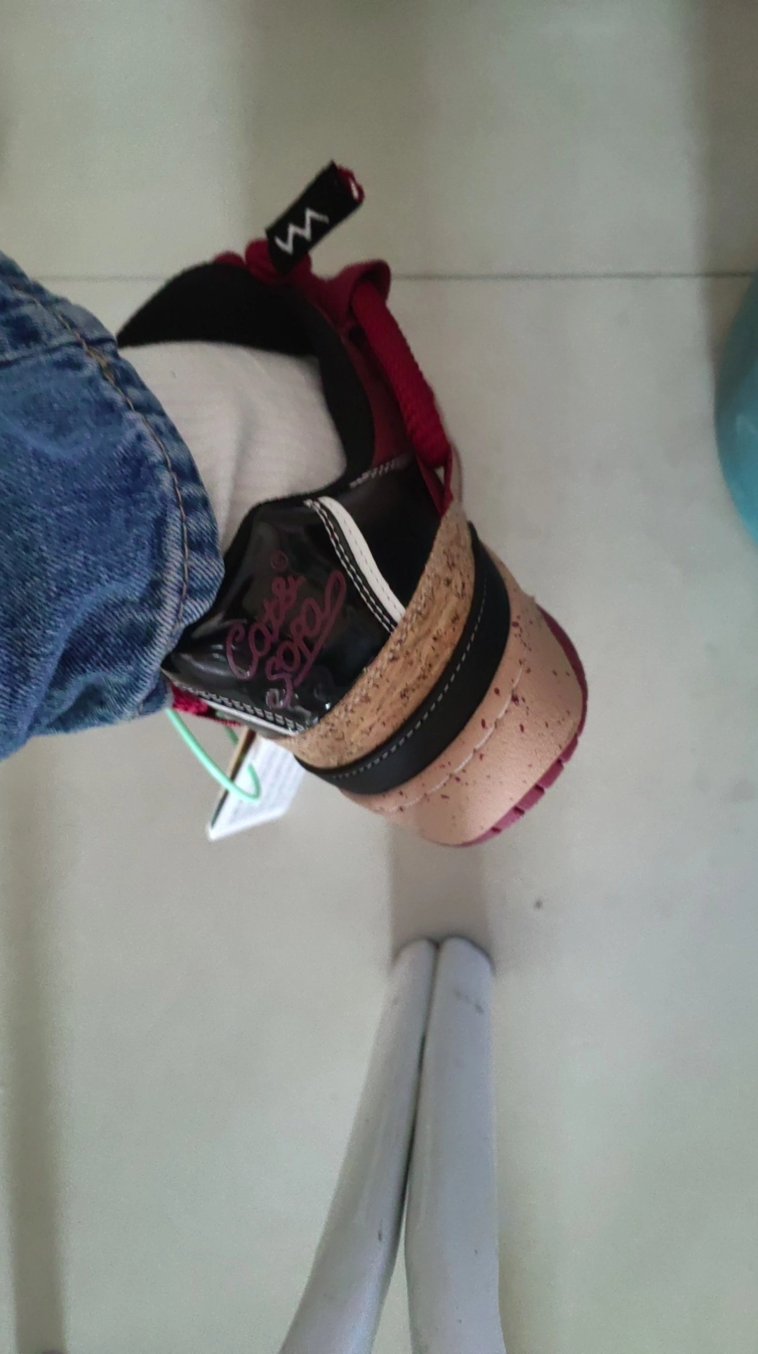 custom review-Cat Sofa Dreadlocks Series Противоскользящие устойчивые к истиранию низкие топовые скейтборд-кроссовки унисекс бордовый