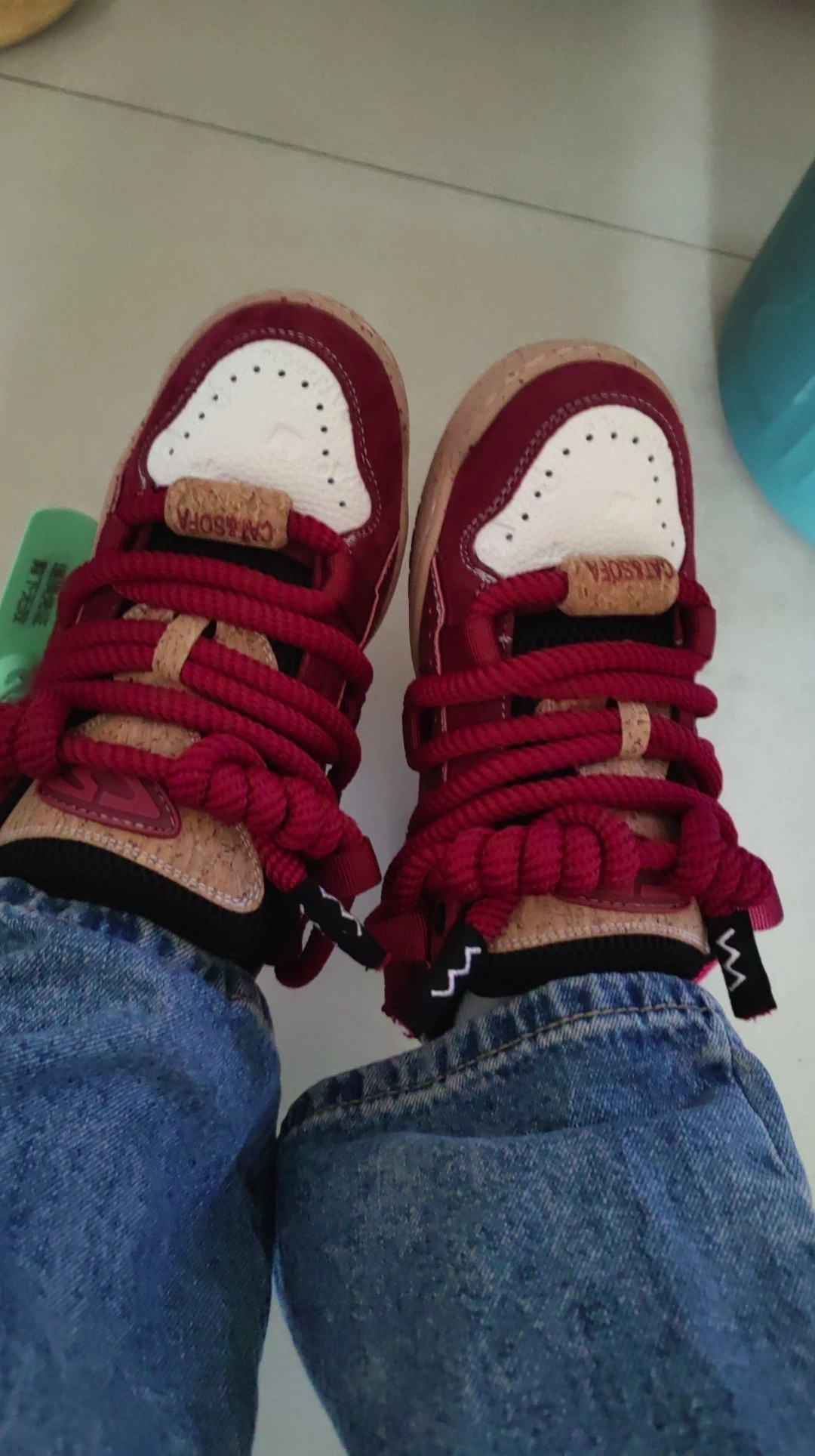 custom review-Cat Sofa Dreadlocks Series Противоскользящие устойчивые к истиранию низкие топовые скейтборд-кроссовки унисекс бордовый