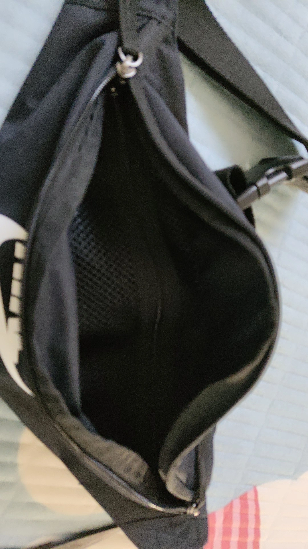 custom review-Nike Heritage Полиэстер Одно Плечо Сумка через плечо Слинг-сумка Сумка на пояс Унисекс Черный