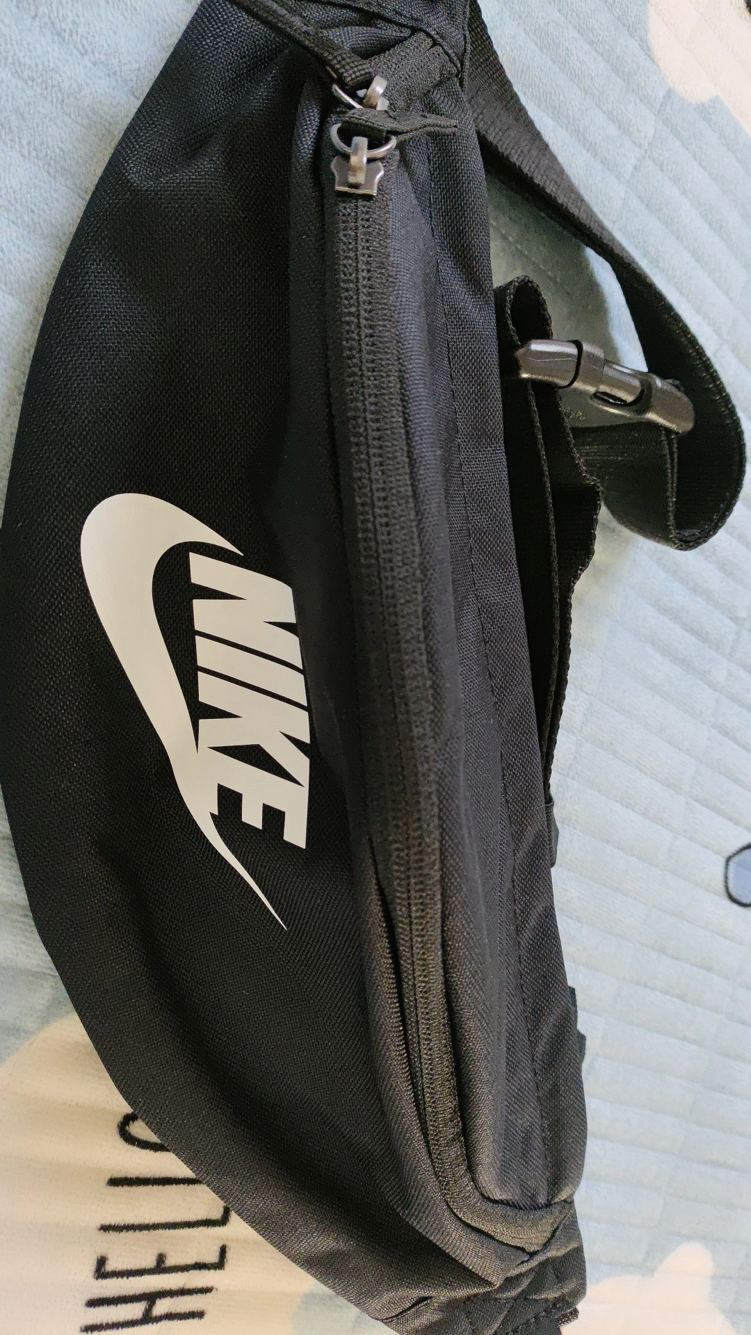 custom review-Nike Heritage Полиэстер Одно Плечо Сумка через плечо Слинг-сумка Сумка на пояс Унисекс Черный