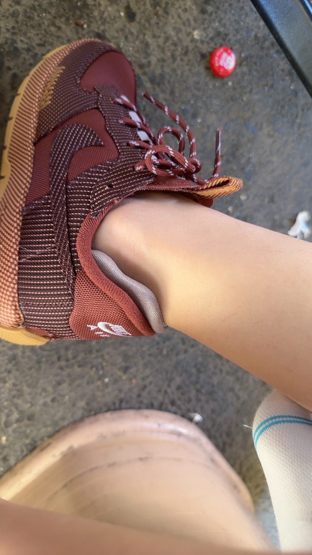 custom review-Nike Air FORCE 1 Low Топ Скейтборд Кроссовки Унисекс Красный Коричневый