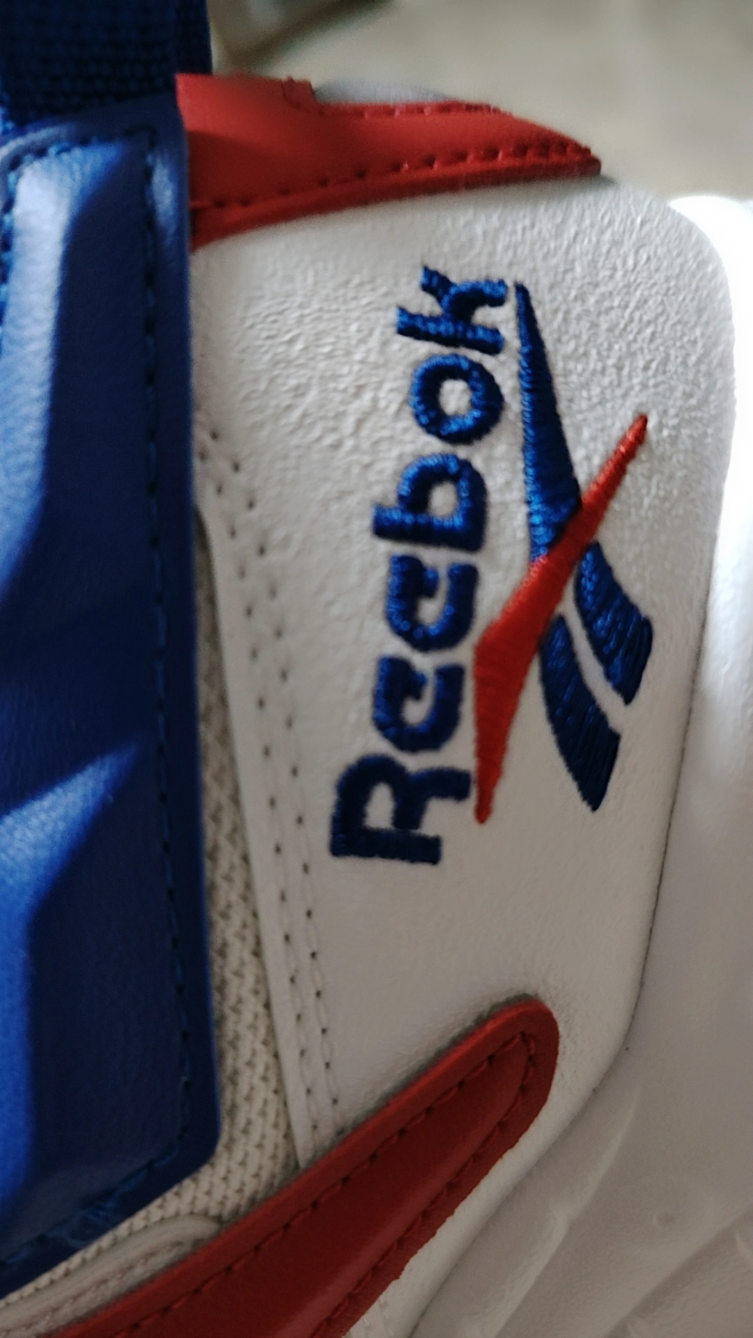 custom review-Reebok совместный бренд Interval 96 Low Топ Casual Унисекс Красный Синий