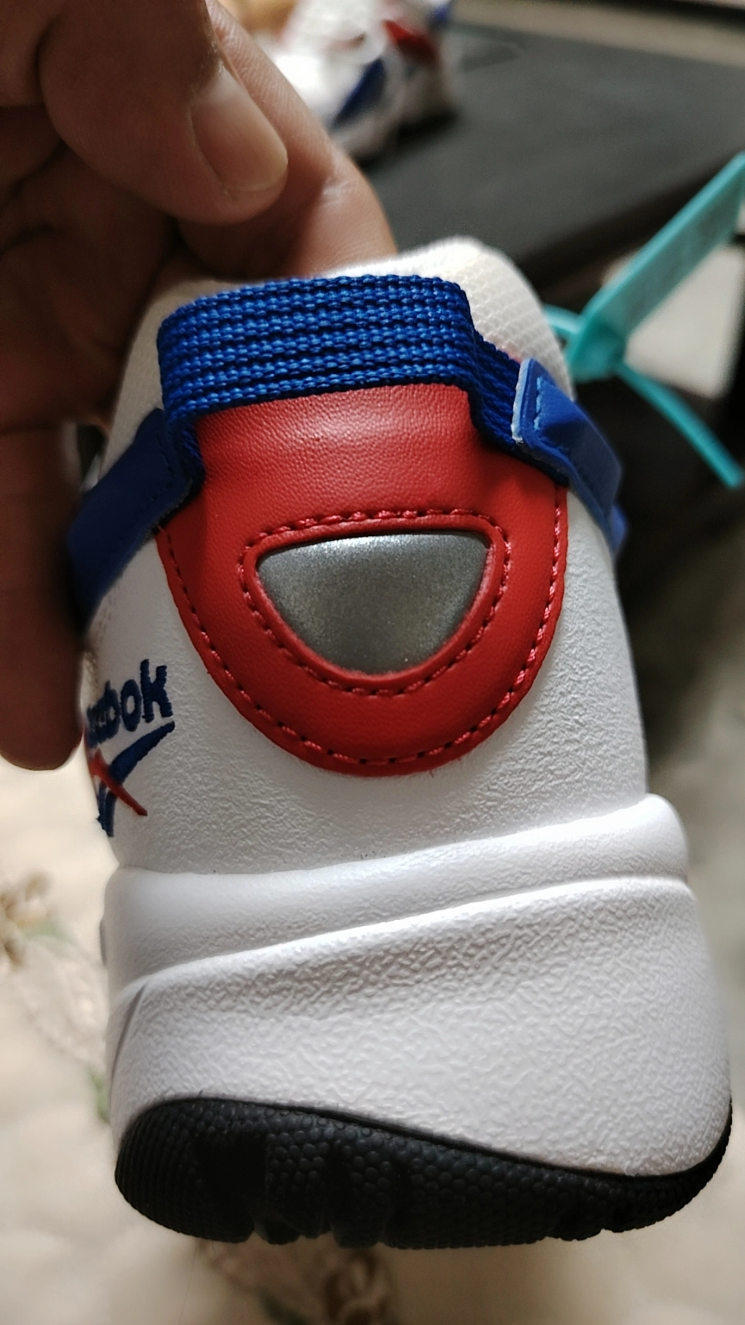 custom review-Reebok совместный бренд Interval 96 Low Топ Casual Унисекс Красный Синий