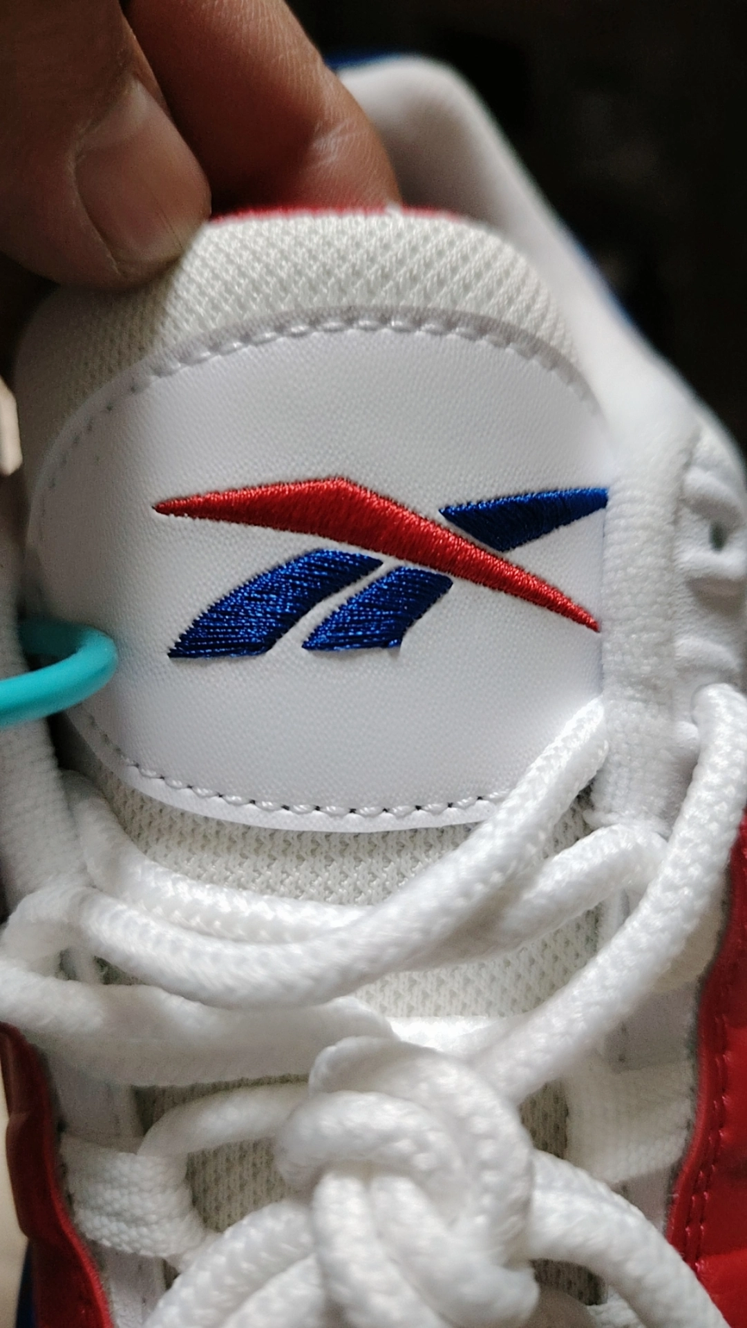 custom review-Reebok совместный бренд Interval 96 Low Топ Casual Унисекс Красный Синий