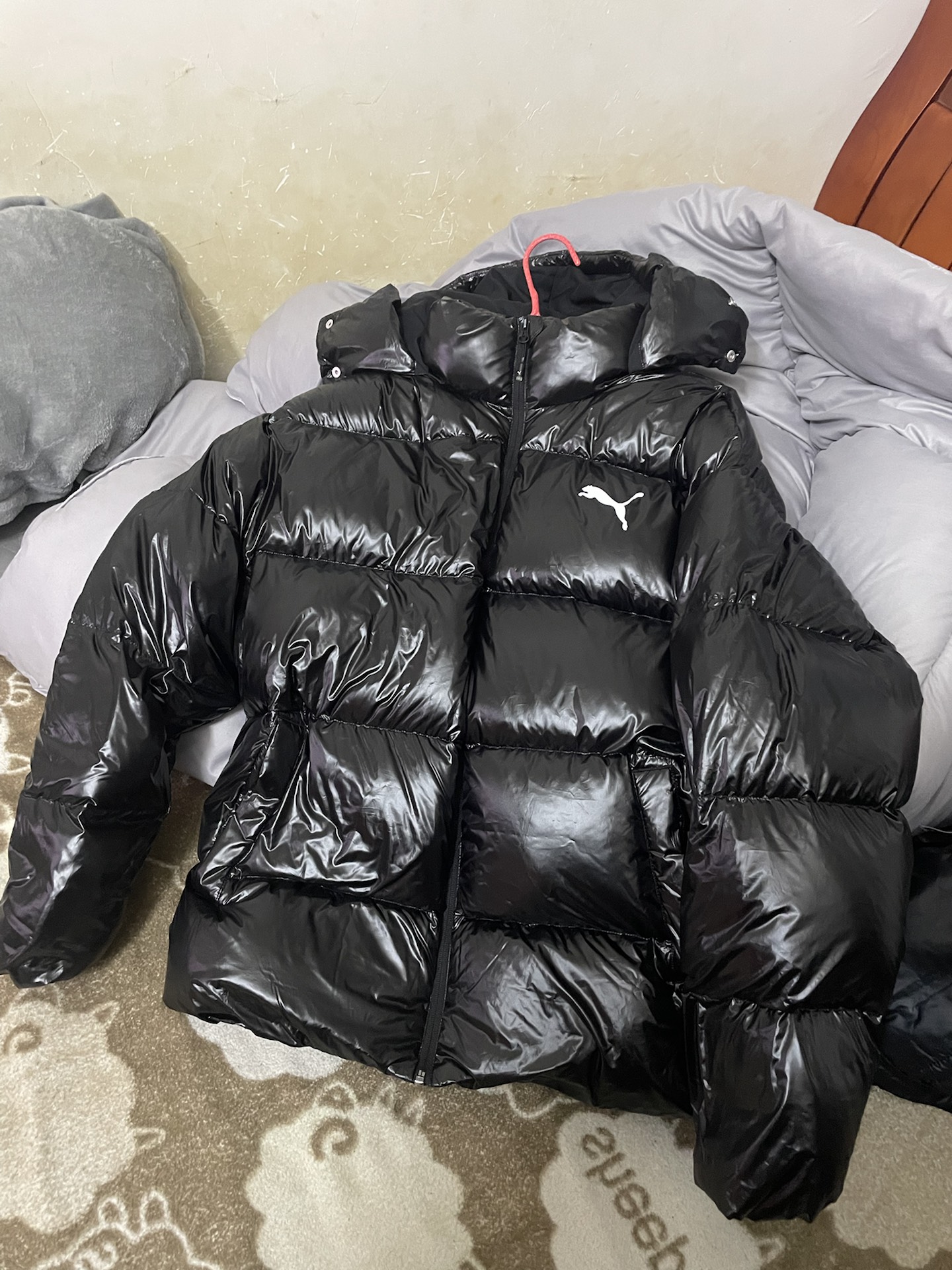 custom review-PUMA Пуховик Зимний Мужской Черный