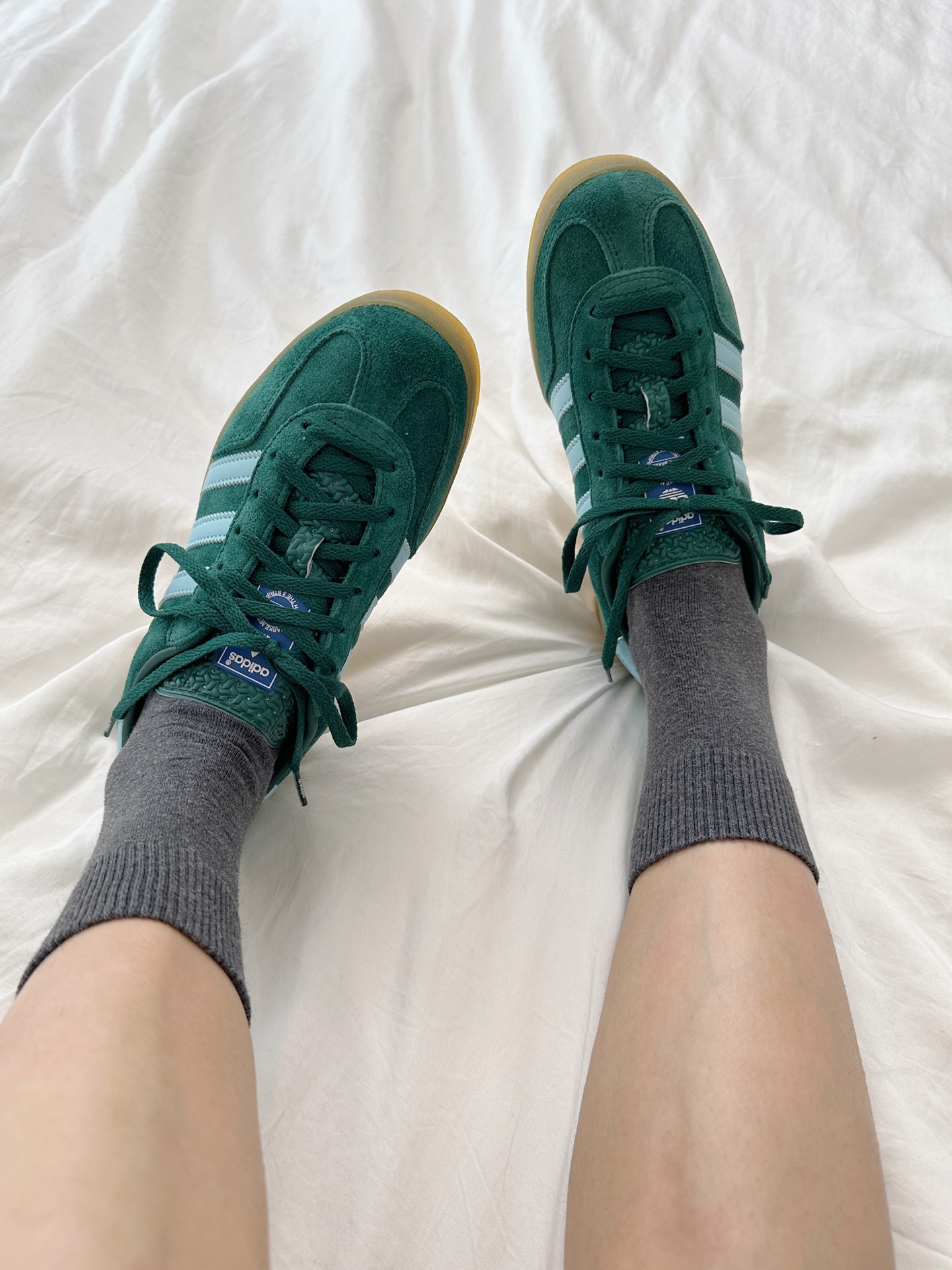 custom review-Adidas Originals Gazelle Low Топ Скейтборд Кроссовки Унисекс Зеленый